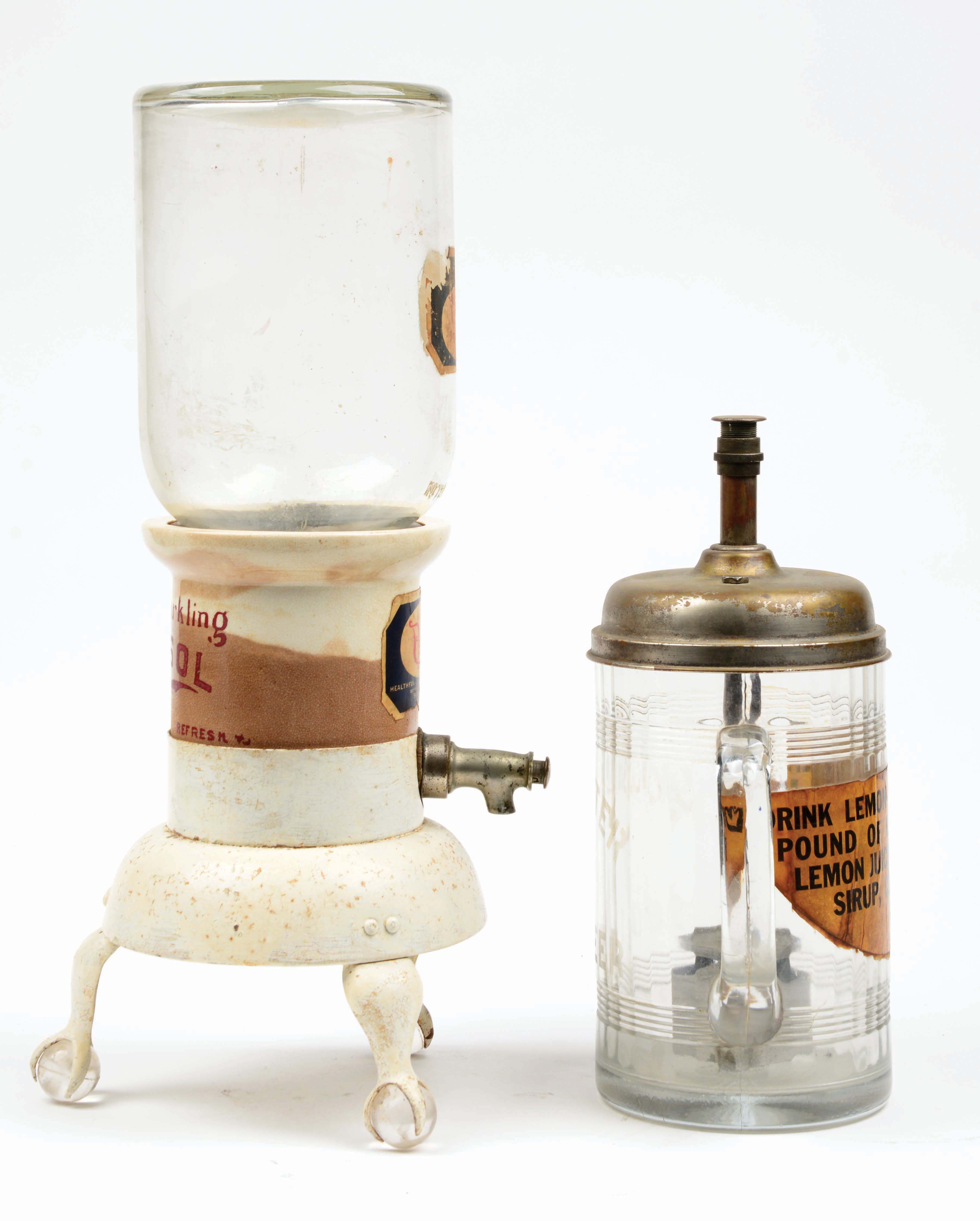 Lot Detail LOT OF 2 SODA SYRUP DISPENSERS.