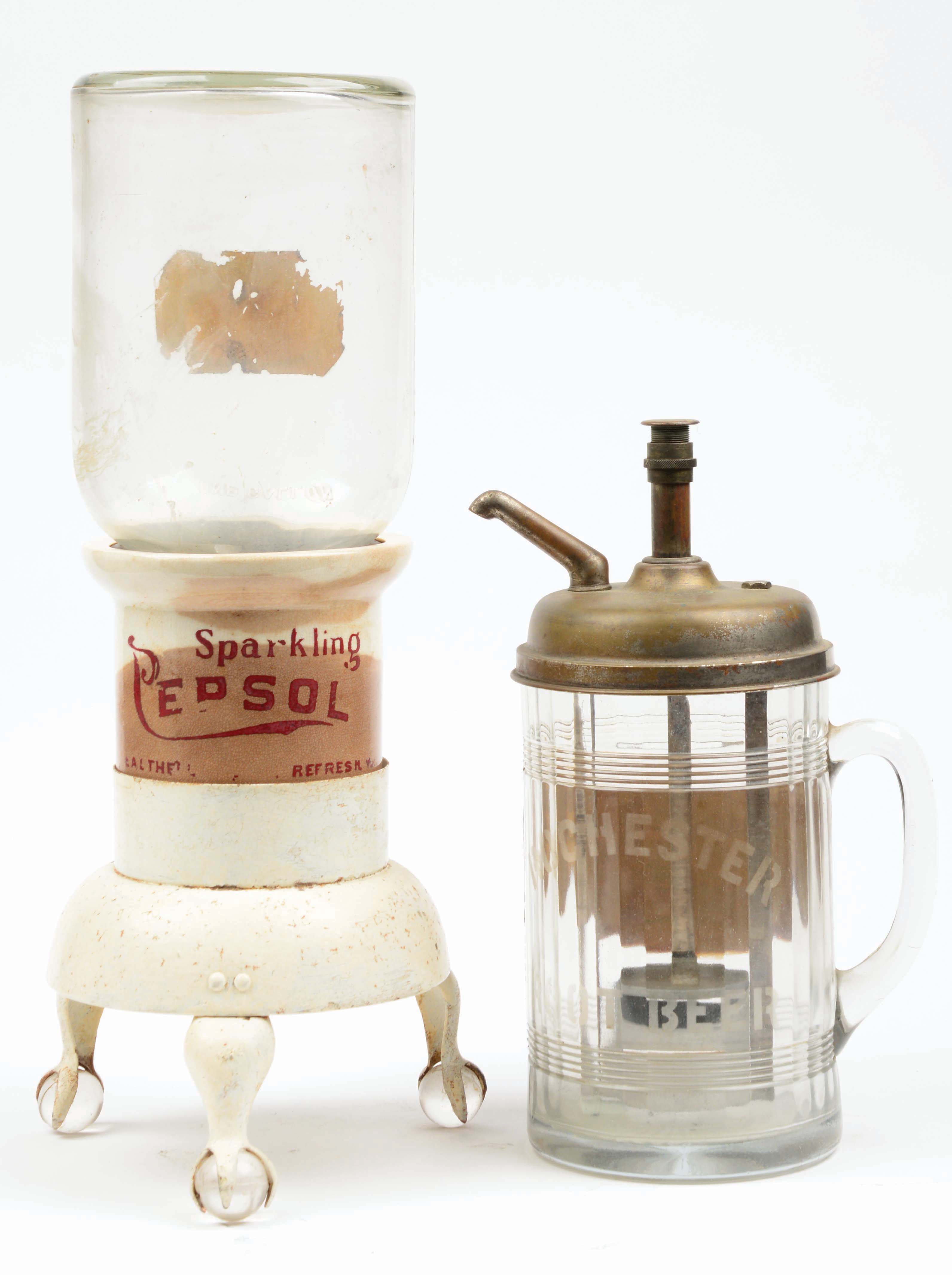 Lot Detail LOT OF 2 SODA SYRUP DISPENSERS.