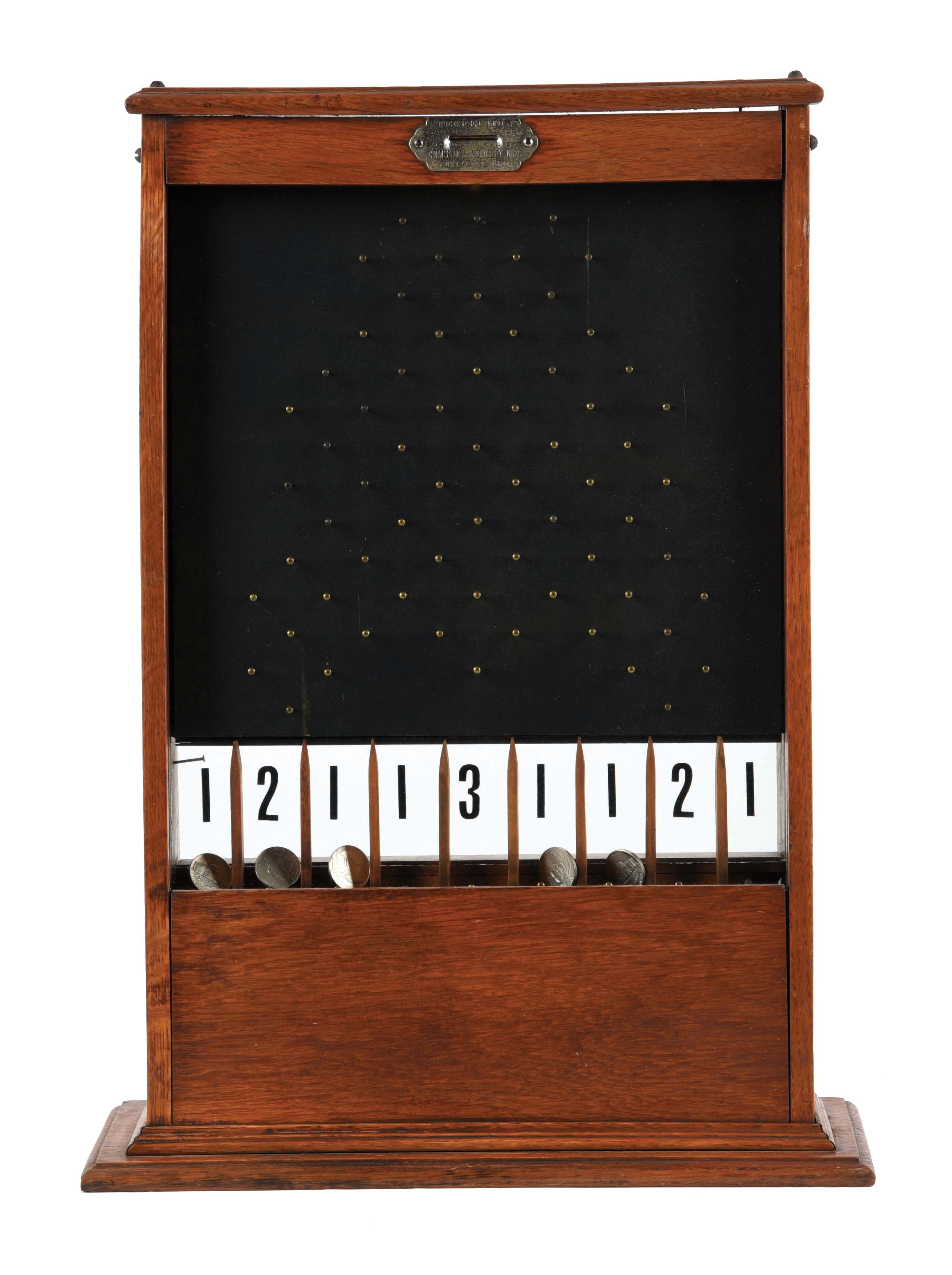 Lot Detail 5¢ NOS COMSTOCK NOVELTY WORKS "PERFECTION" COIN DROP.