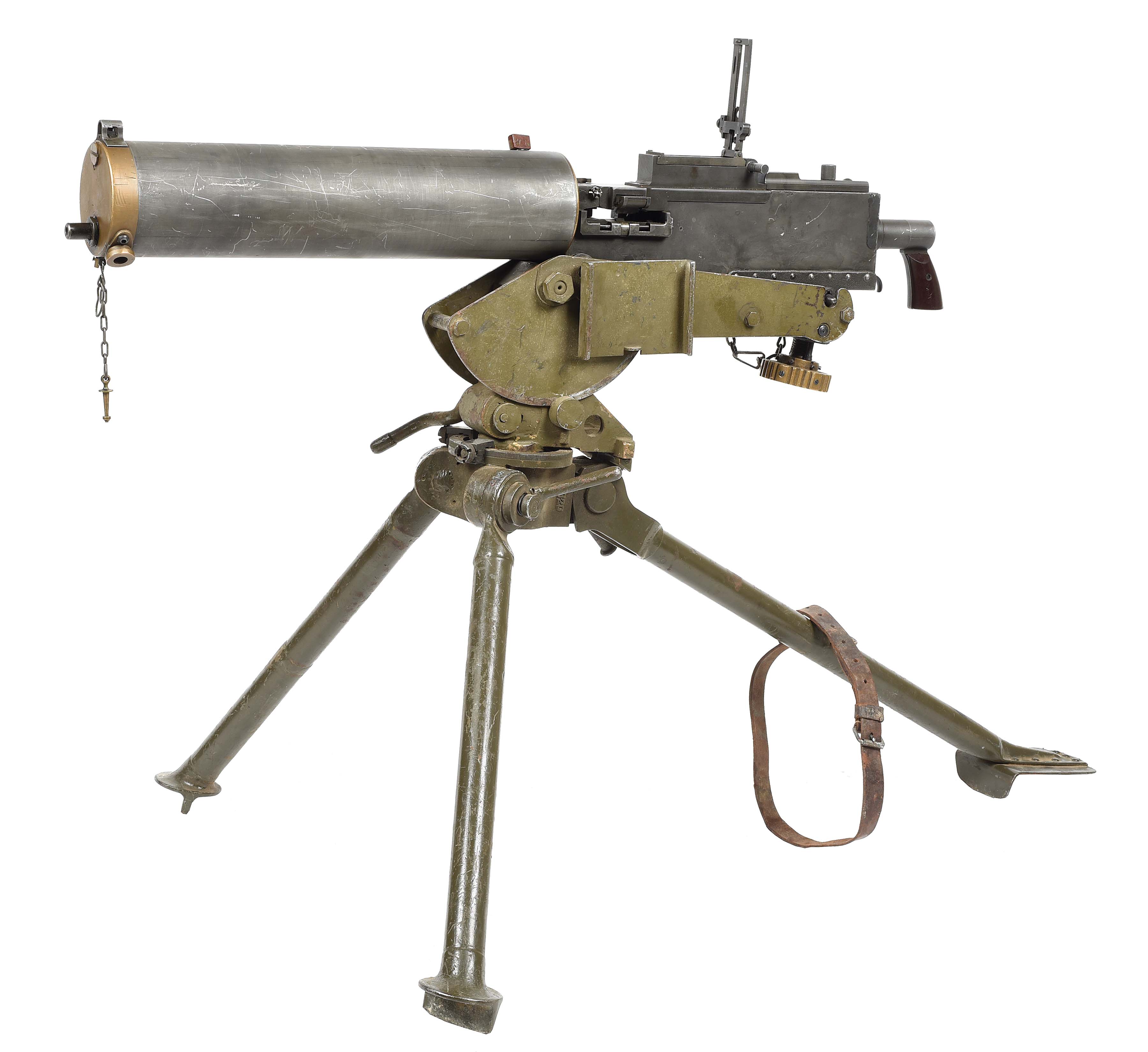 Lot Detail (N) INTERESTING “U.S.” MANUFACTURED BROWNING 1917A1 WATER COOLED MACHINE GUN WITH