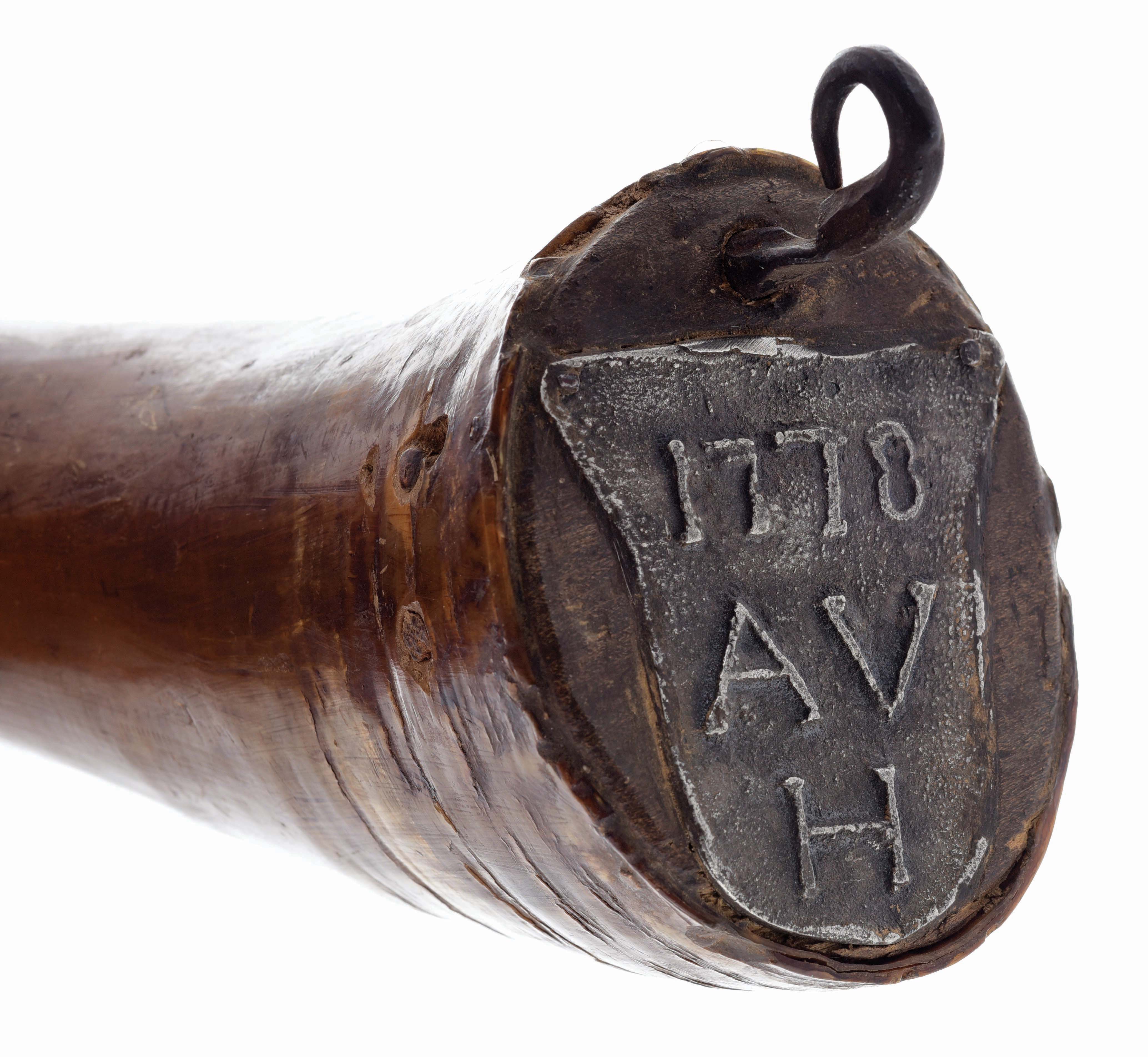 Lot Detail 1778 DATED REVOLUTIONARY WAR POWDER HORN.
