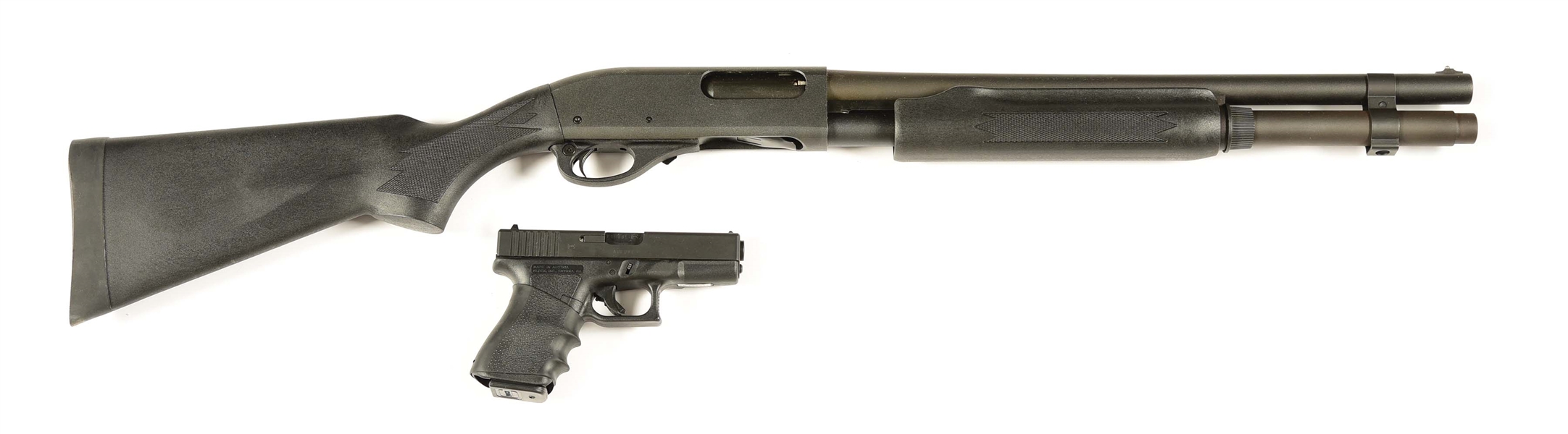 Lot Detail (M) LOT OF TWO REMINGTON 870 MAGNUM EXPRESS 12 GAUGE PUMP