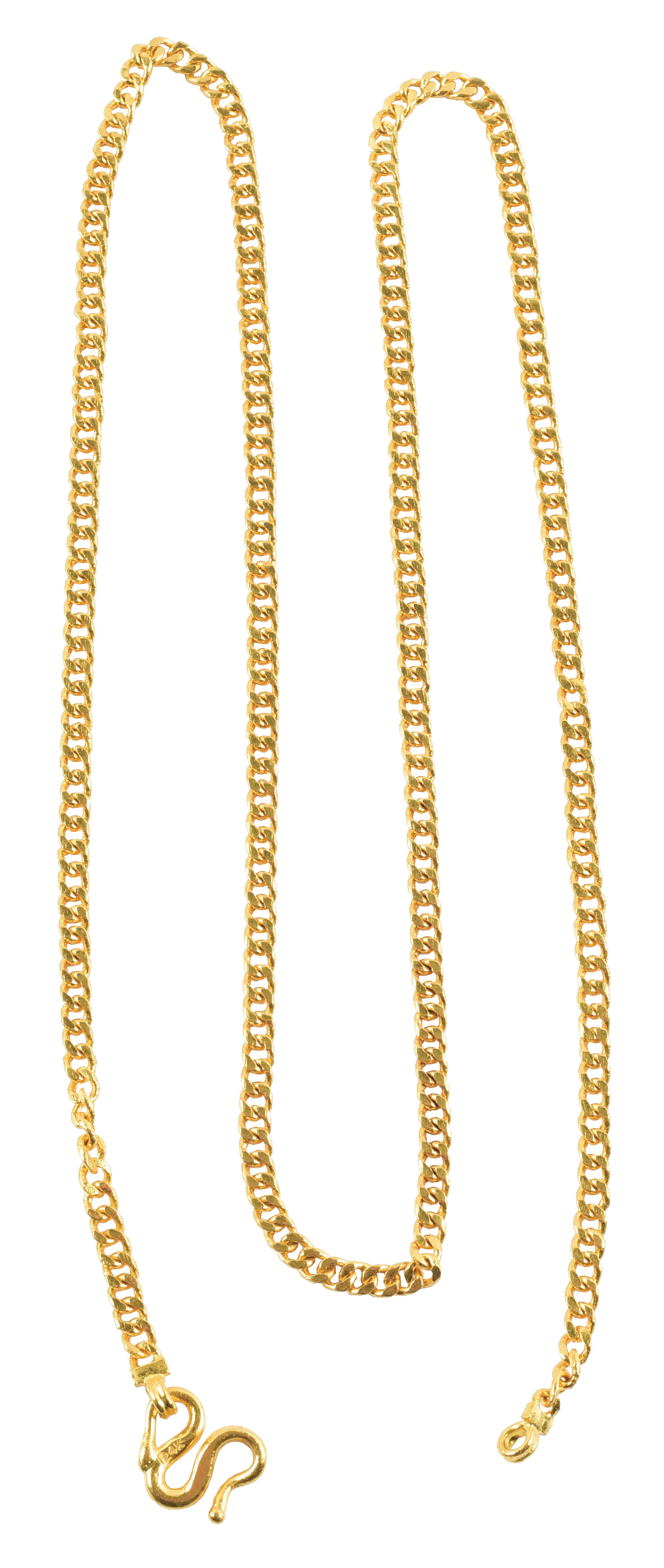 Lot Detail 24K GOLD NECKLACE.