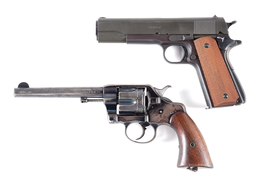 Lot consists of (A) Essex Arms 1911A1 semiautomatic... Barnebys