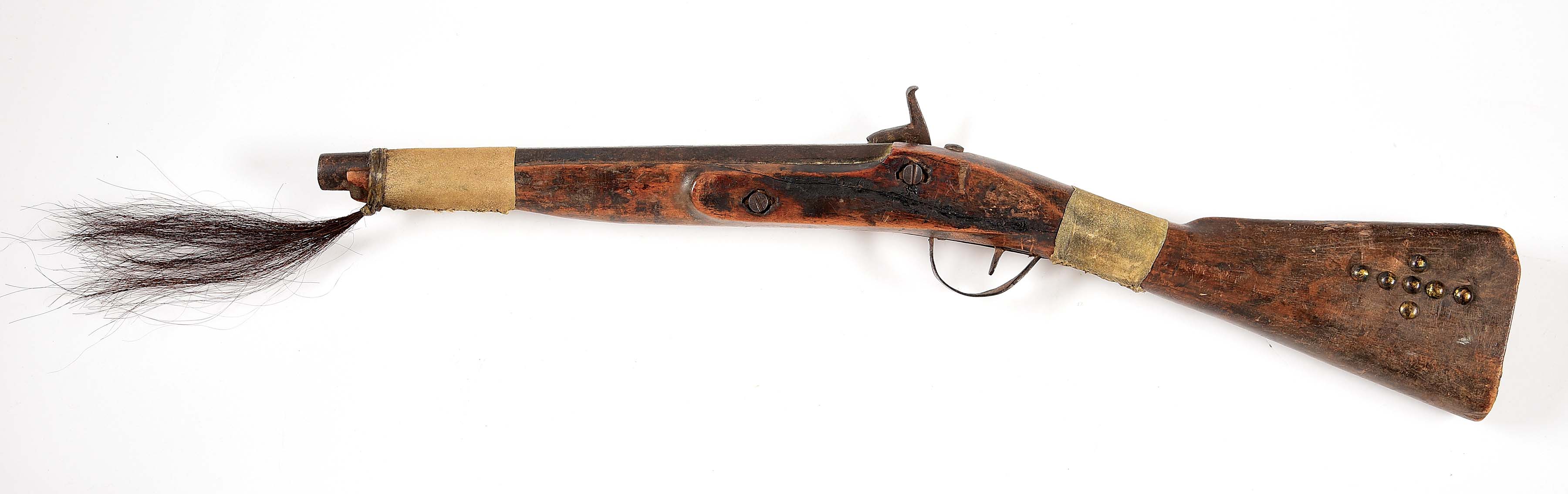 Lot Detail (A) UNTOUCHED AMERICAN PLAINS INDIAN TRADE TYPE BLANKET GUN.