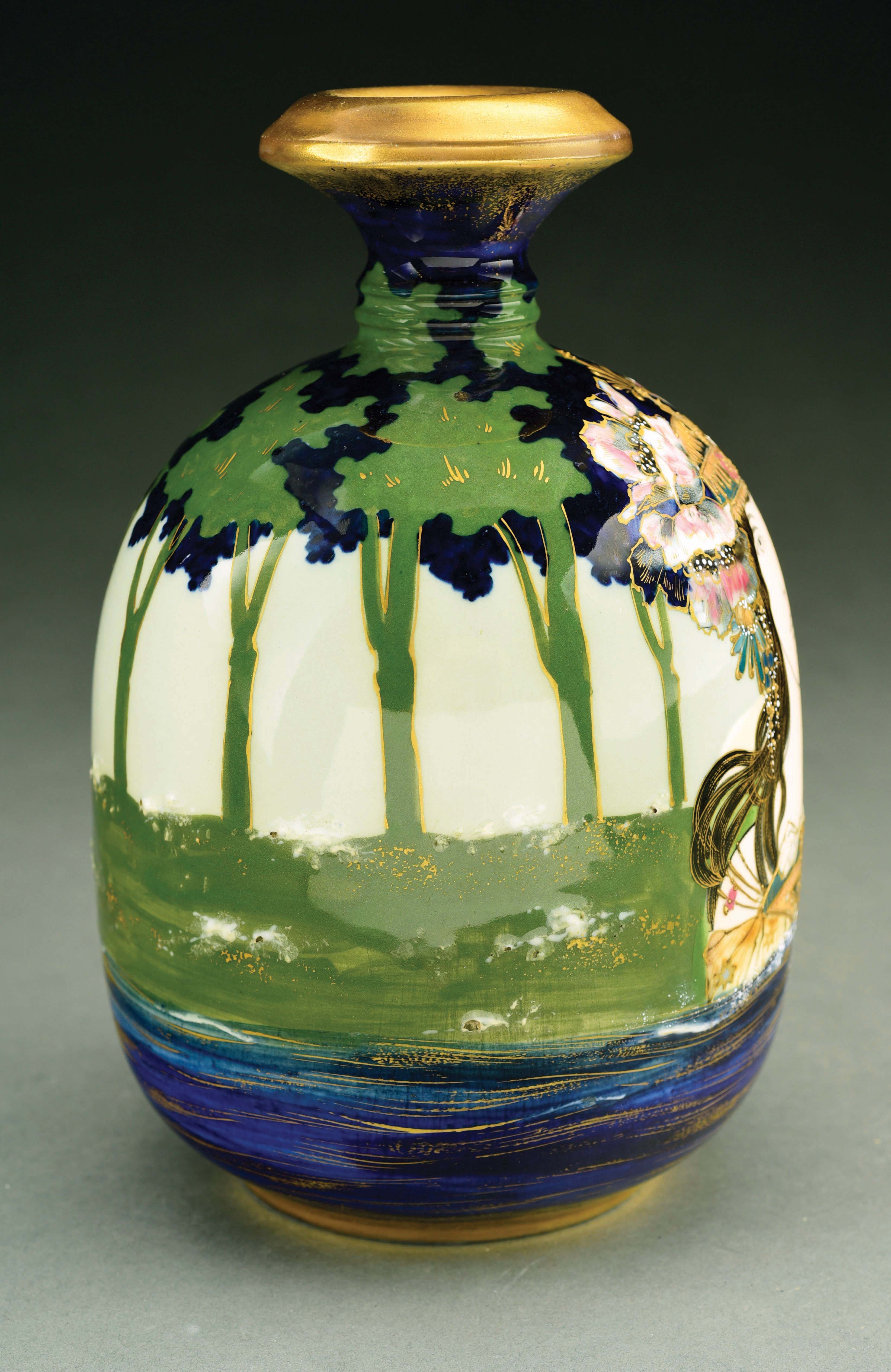 Lot Detail AMPHORA “LADY OF THE LAKE” PORTRAIT VASE.