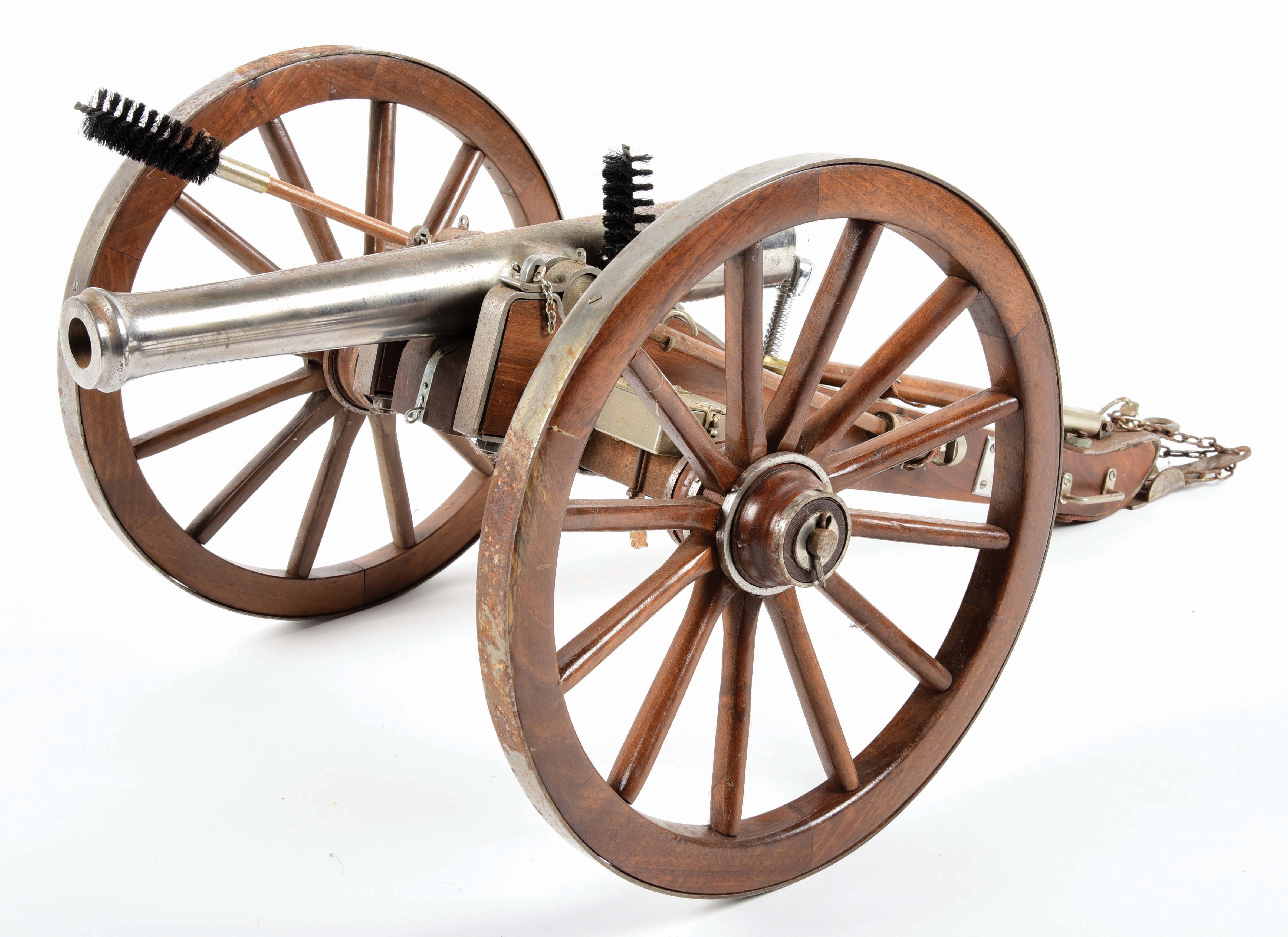 Lot Detail DETAILED MODEL OF CIVIL WAR ERA CANNON.