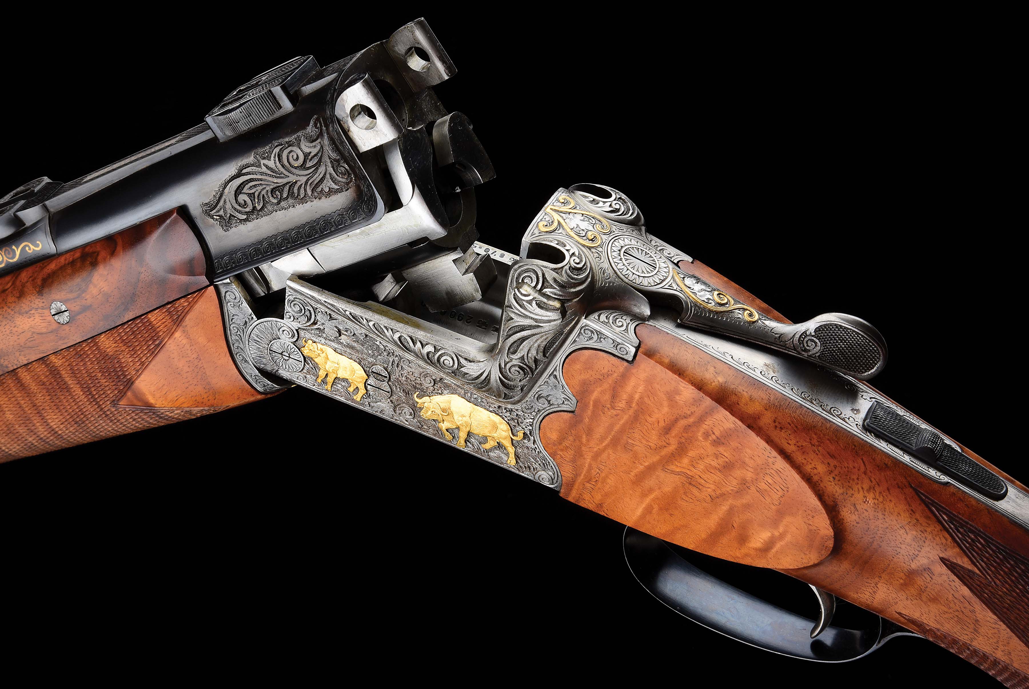 Lot Detail (C) LUDWIG BOROVNIK BEST RIFLE IN .375 H&H WITH CASE.