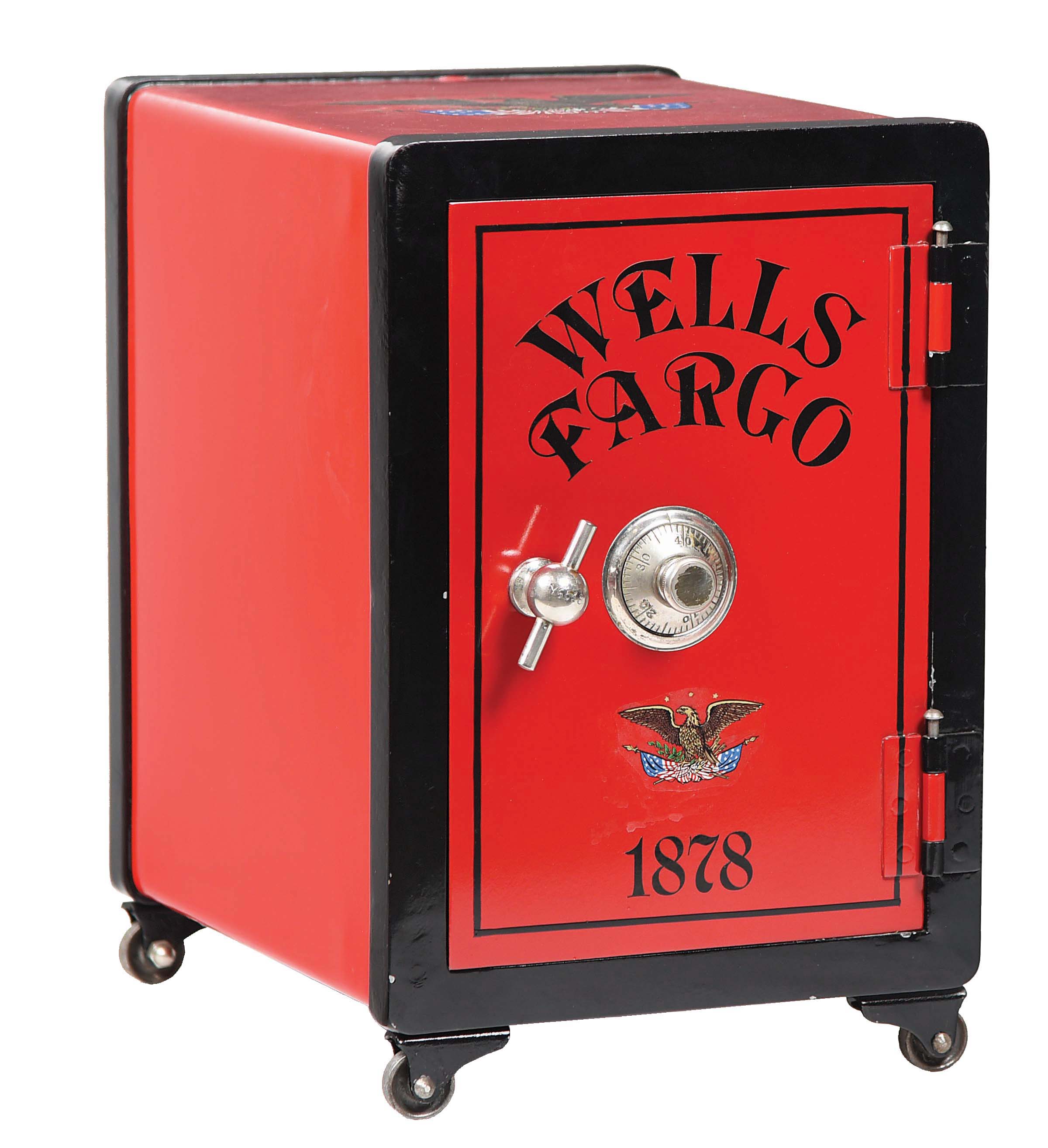 Lot Detail RESTORED WELLS FARGO COMBINATION SAFE.