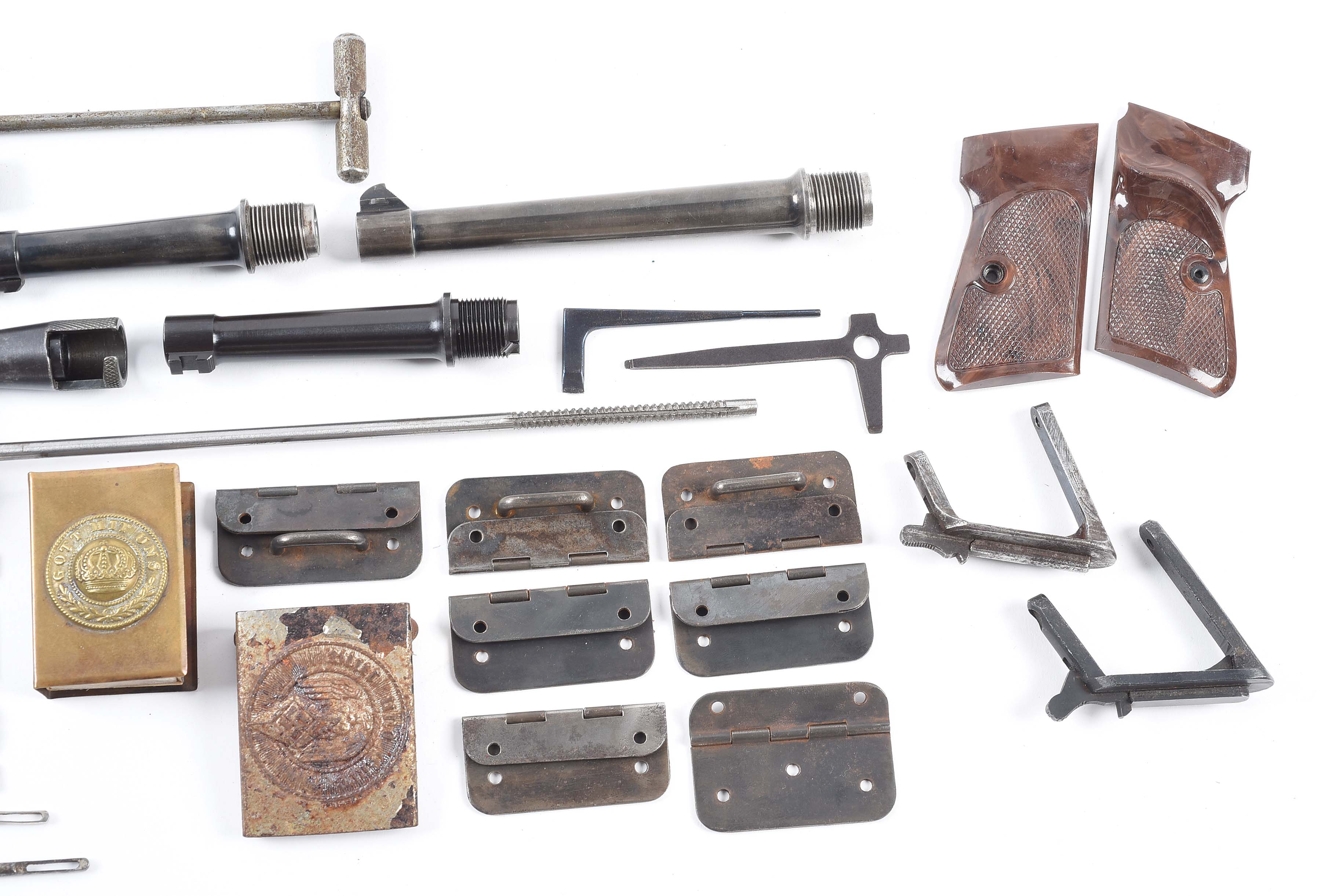 Lot Detail - LOT OF LUGER AND MAUSER PARTS AND ACCESSORIES.
