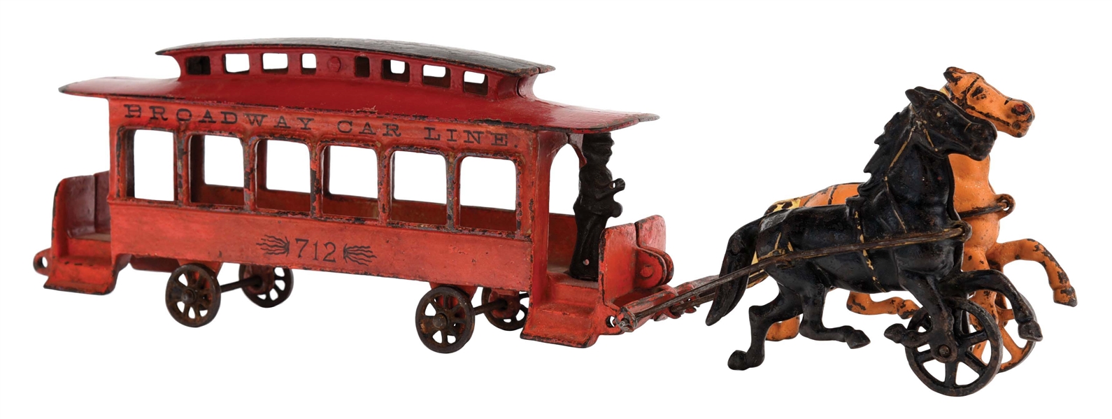 Lot Detail BROADWAY CAR LINE 712 TROLLEY.