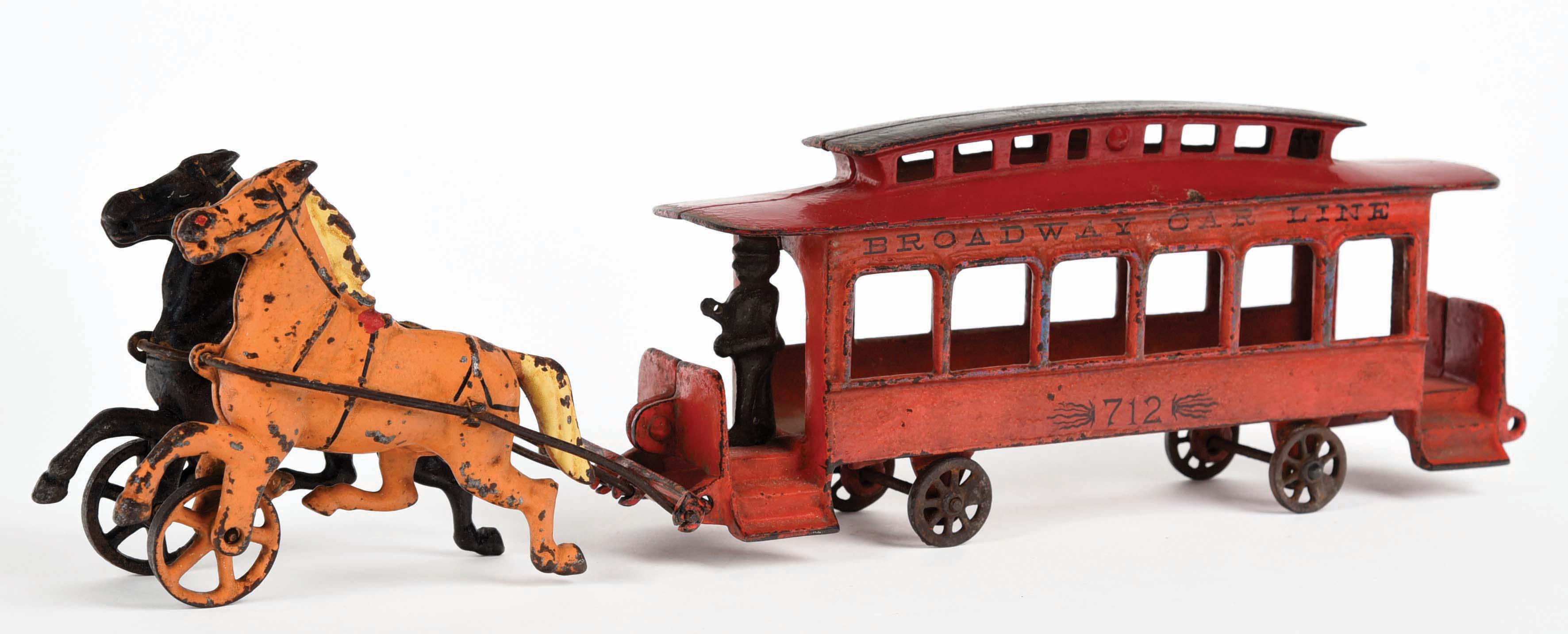 Lot Detail BROADWAY CAR LINE 712 TROLLEY.