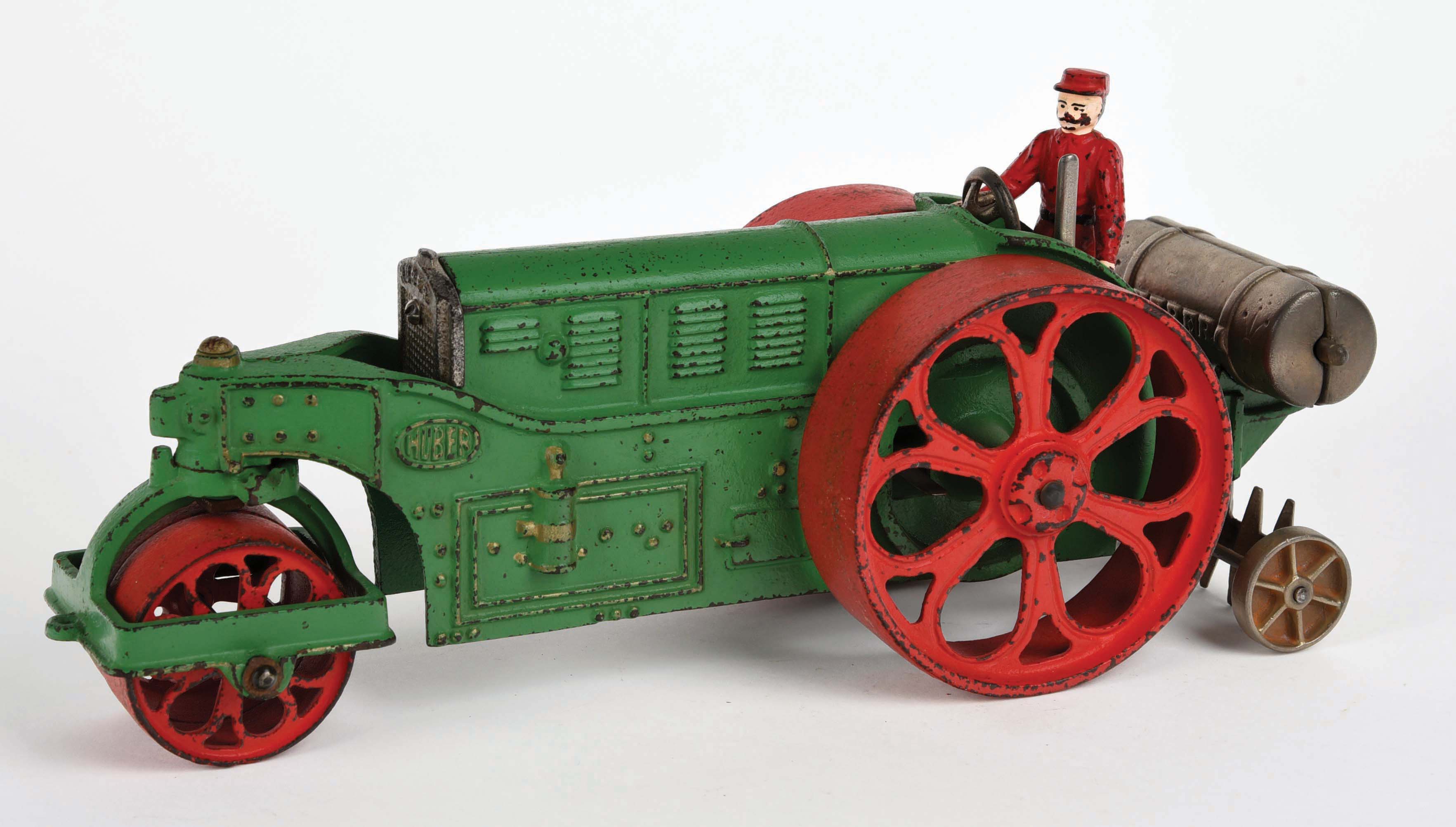 Lot Detail CASTIRON LARGE SIZE HUBLEY HUBER ROAD ROLLER.