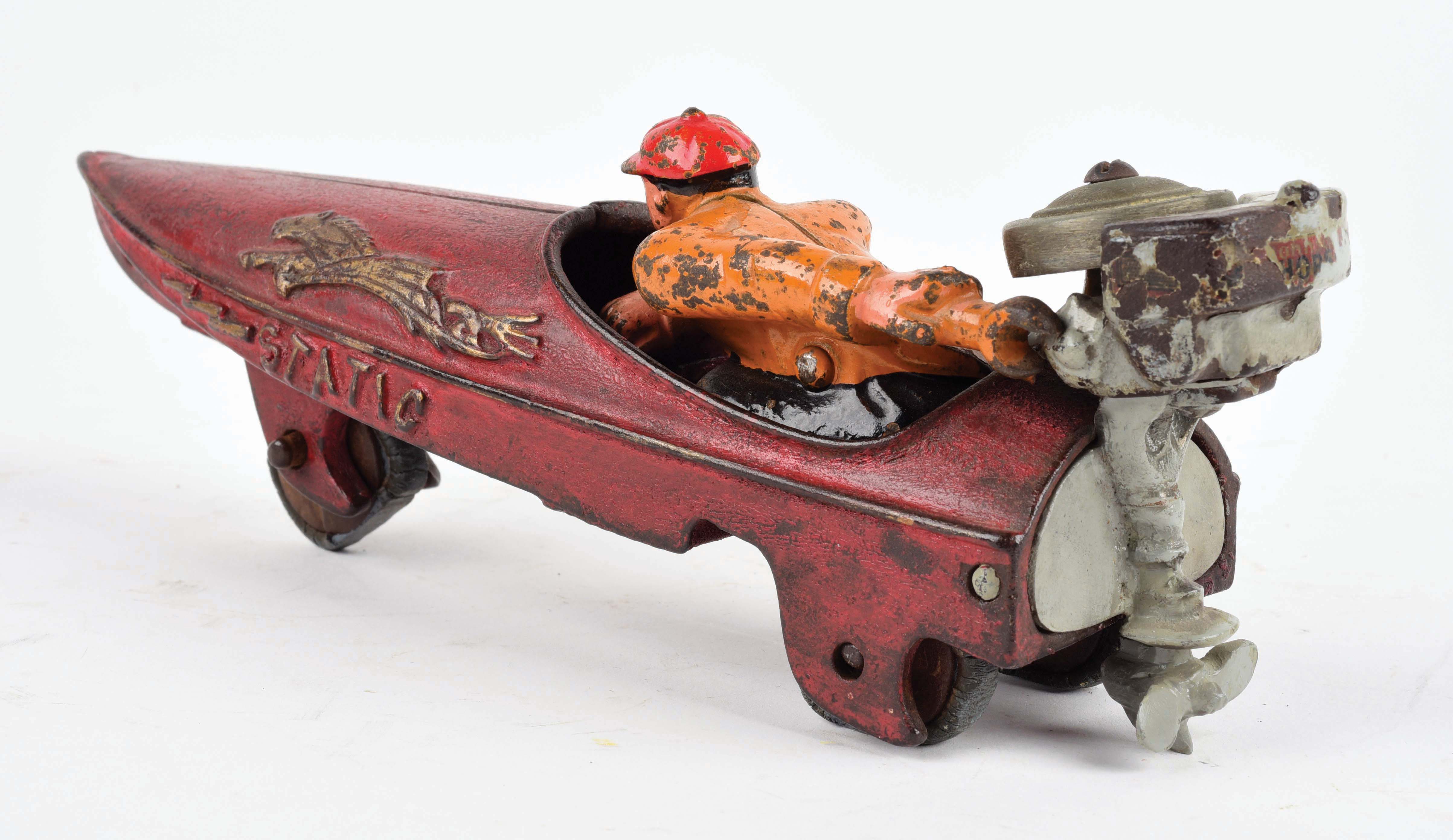 Lot Detail CASTIRON HUBLEY STATIC TOY BOAT.