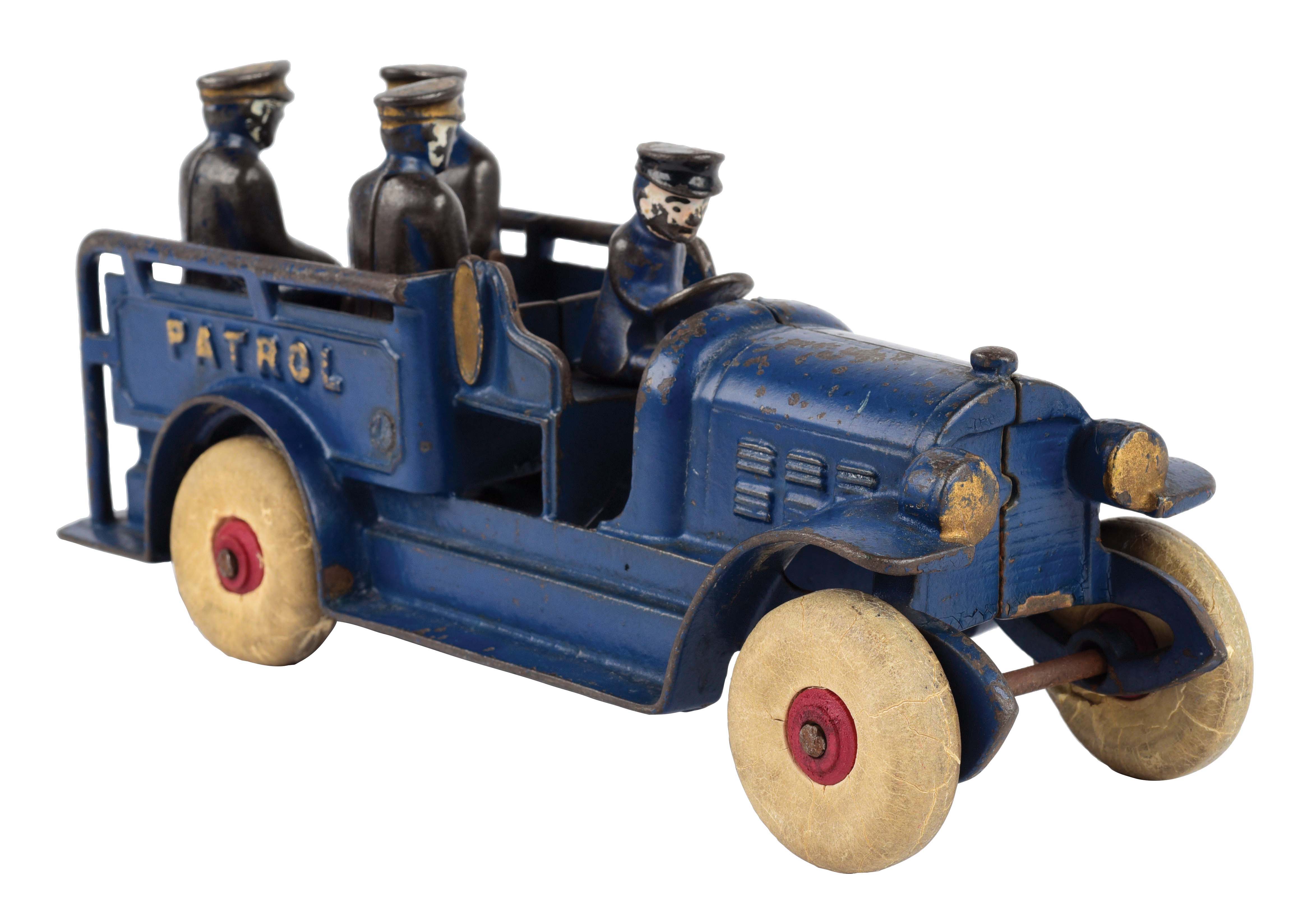 Lot Detail CASTIRON KENTON POLICE PATROL TRUCK.