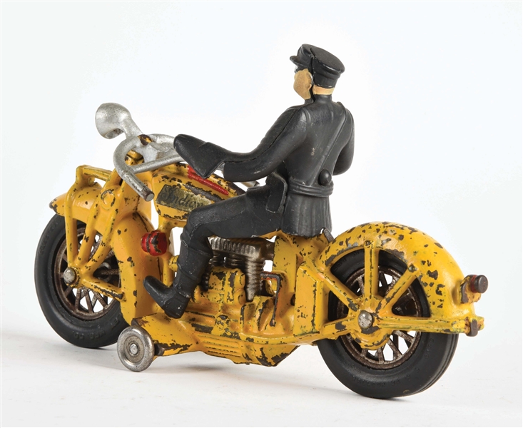 Lot Detail CASTIRON HUBLEY INDIAN MOTORCYCLE TOY.