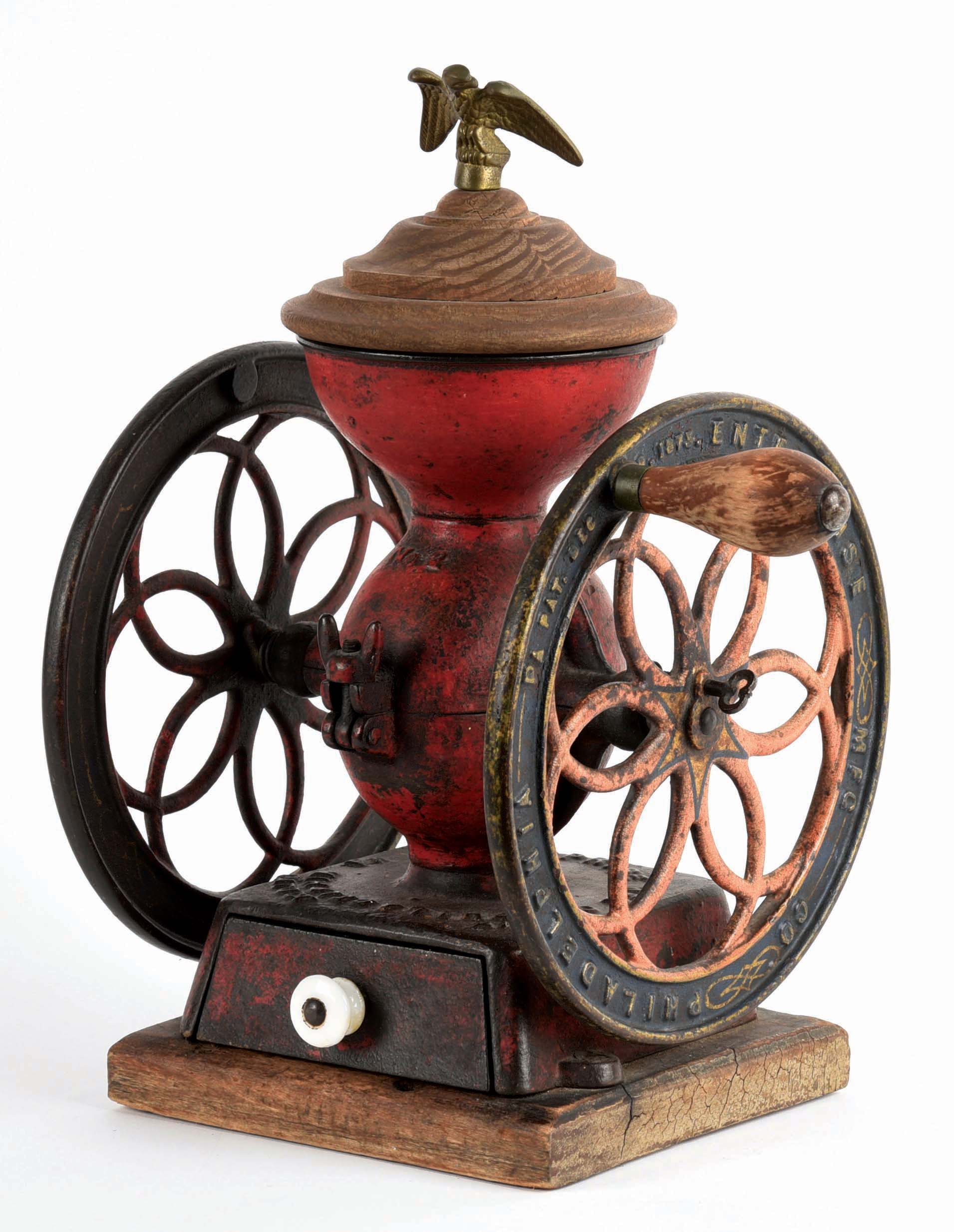 Lot Detail SMALL ENTERPRISE COFFEE GRINDER.