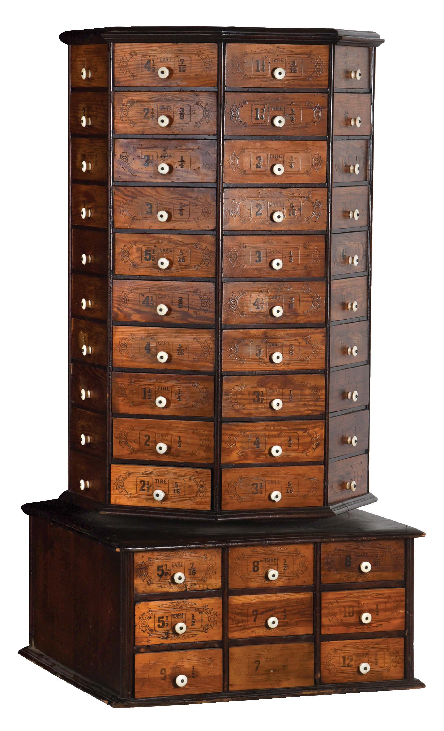 Lot Detail ANTIQUE NUT & BOLT