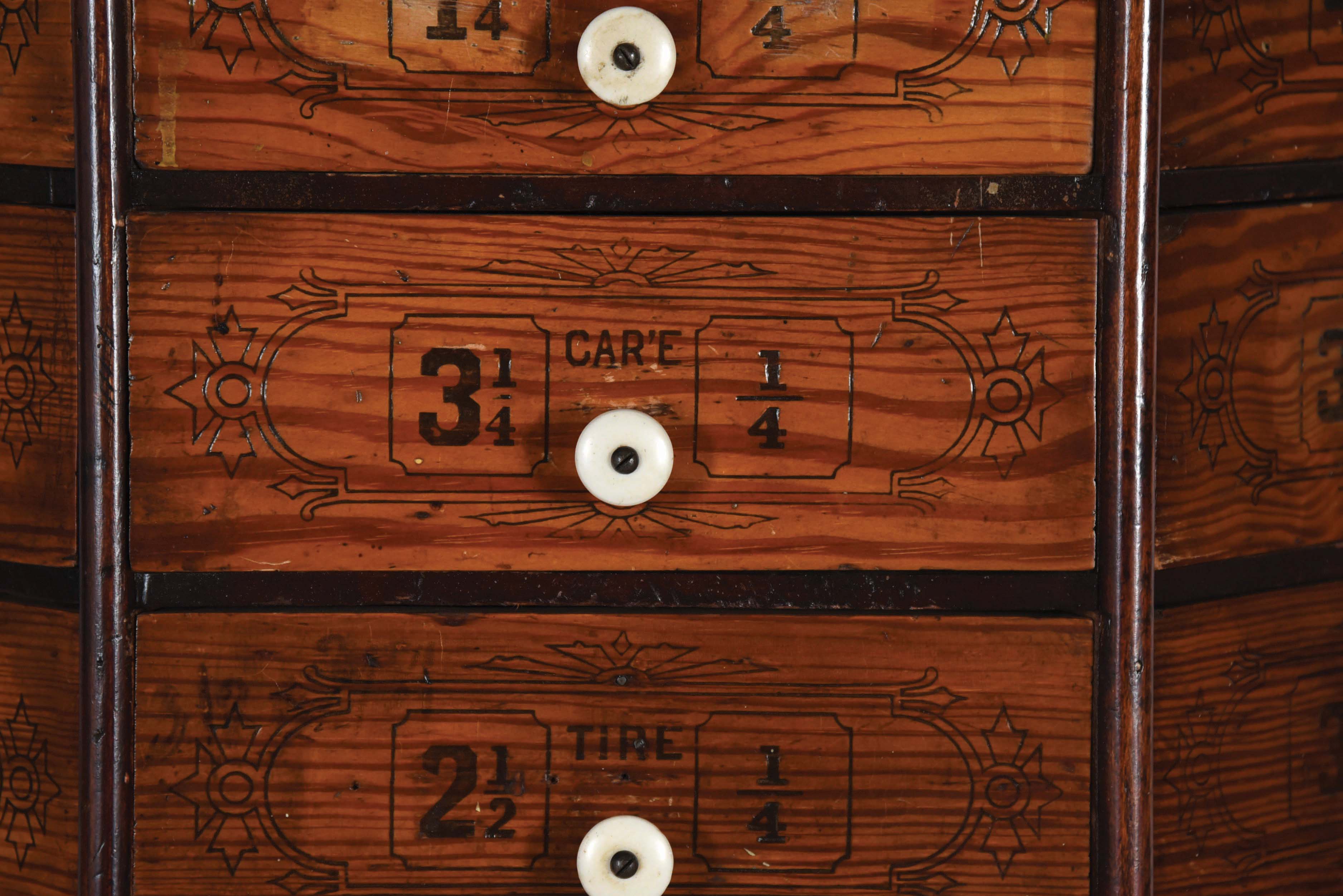 Lot Detail ANTIQUE NUT & BOLT