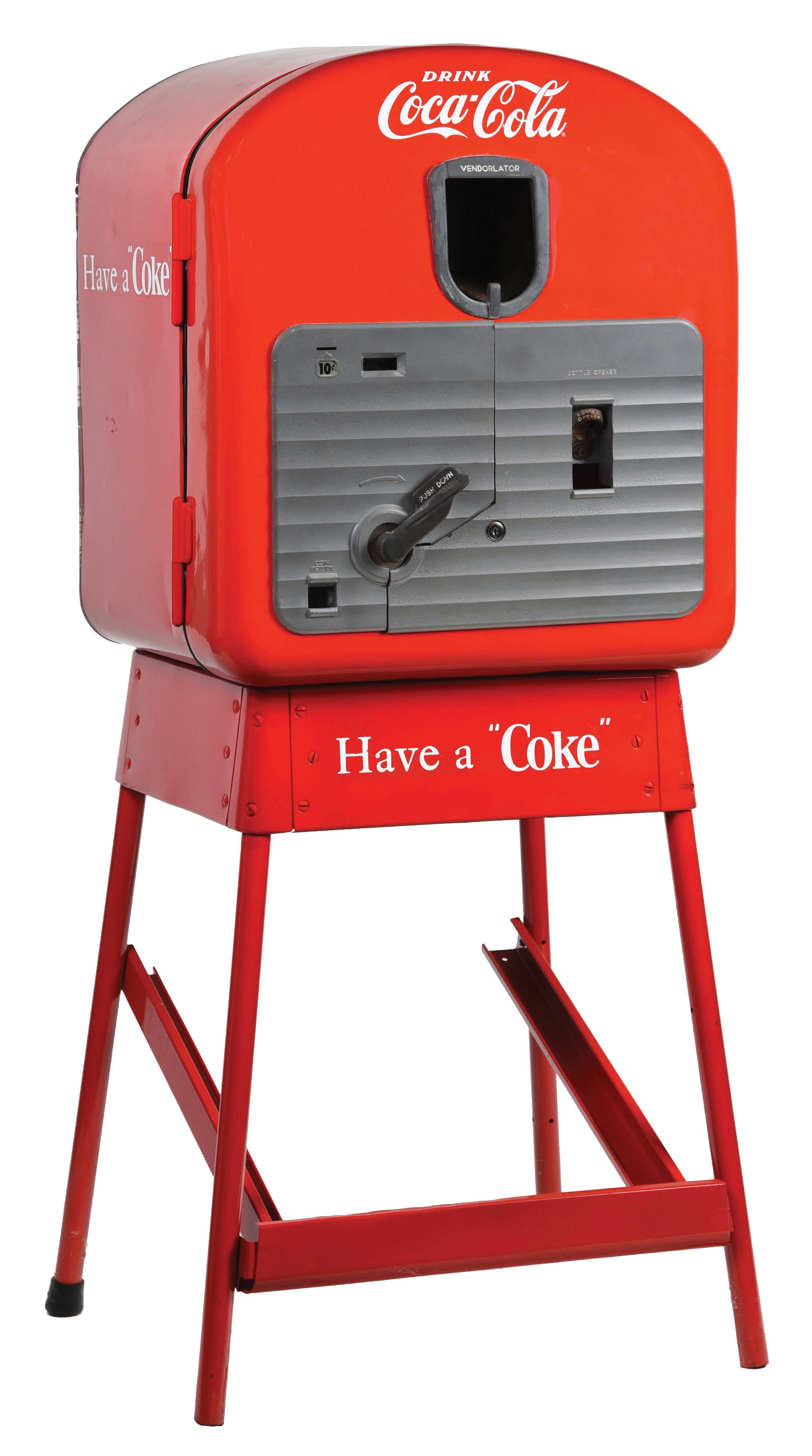 Lot Detail VEDORLATOR MODEL 27 COCACOLA MACHINE.