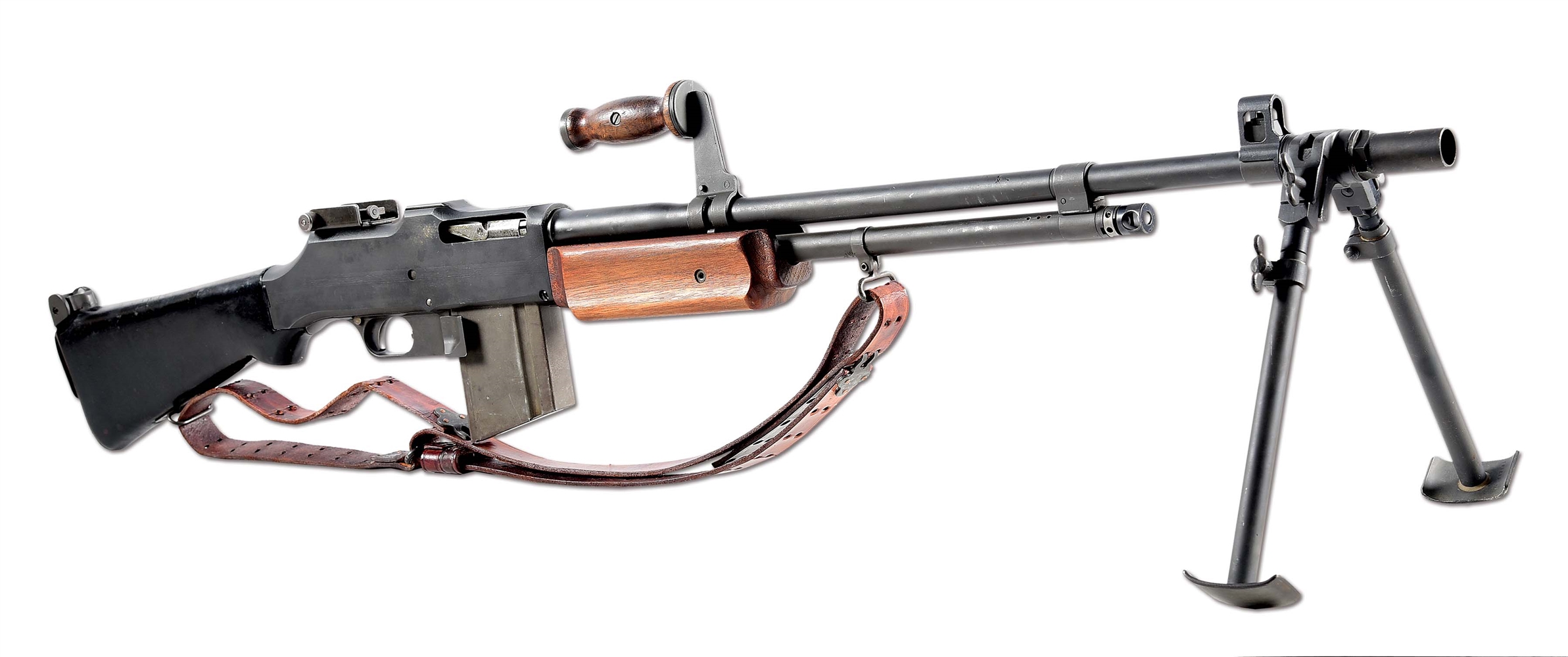 Lot Detail (N) GROUP INDUSTRIES 1918A2 BROWNING AUTOMATIC RIFLE MACHINE GUN (FULLY TRANSFERABLE).