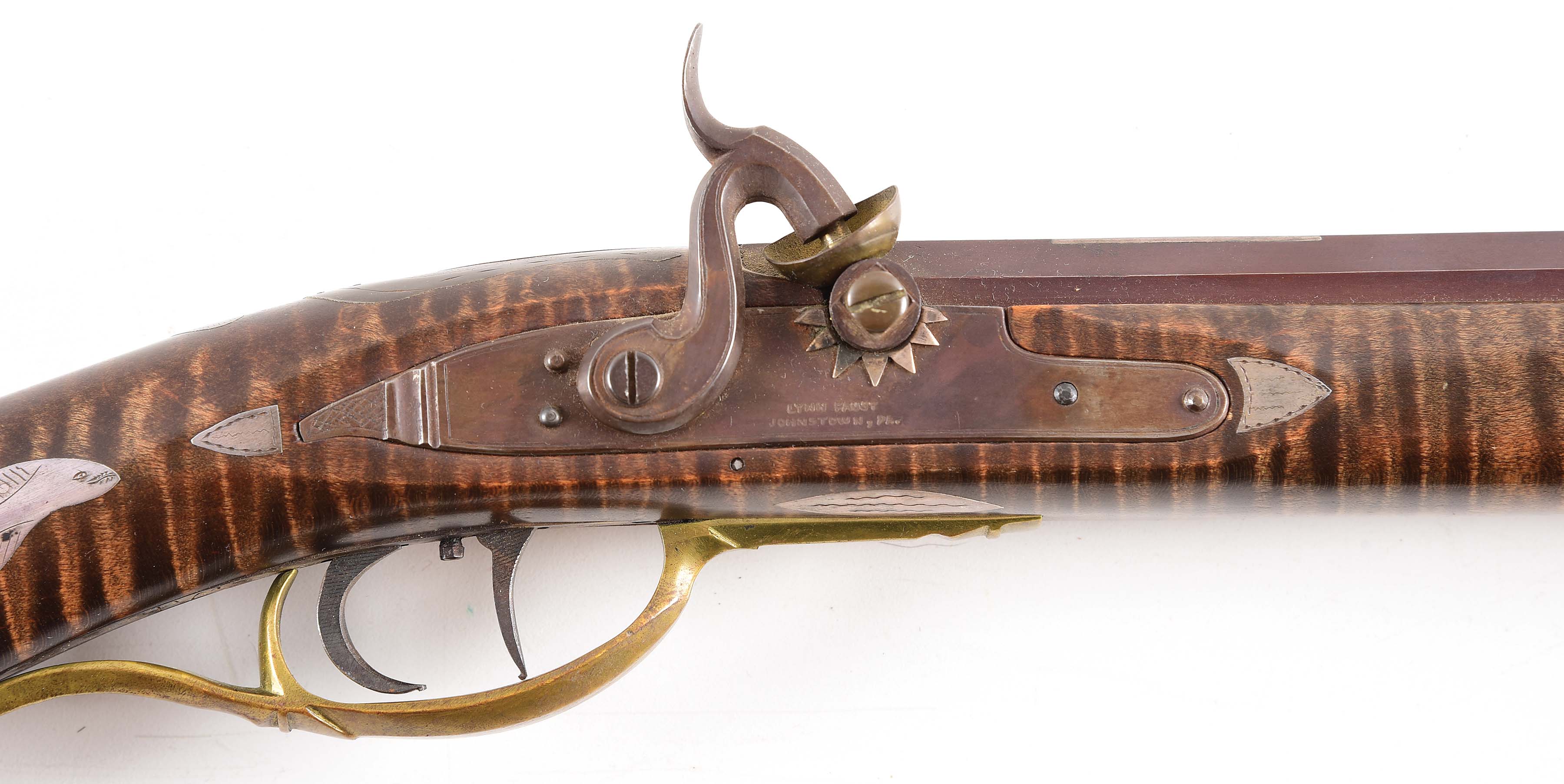 Lot Detail (A) CONTEMPORARY BEDFORD COUNTY PERCUSSION KENTUCKY RIFLE