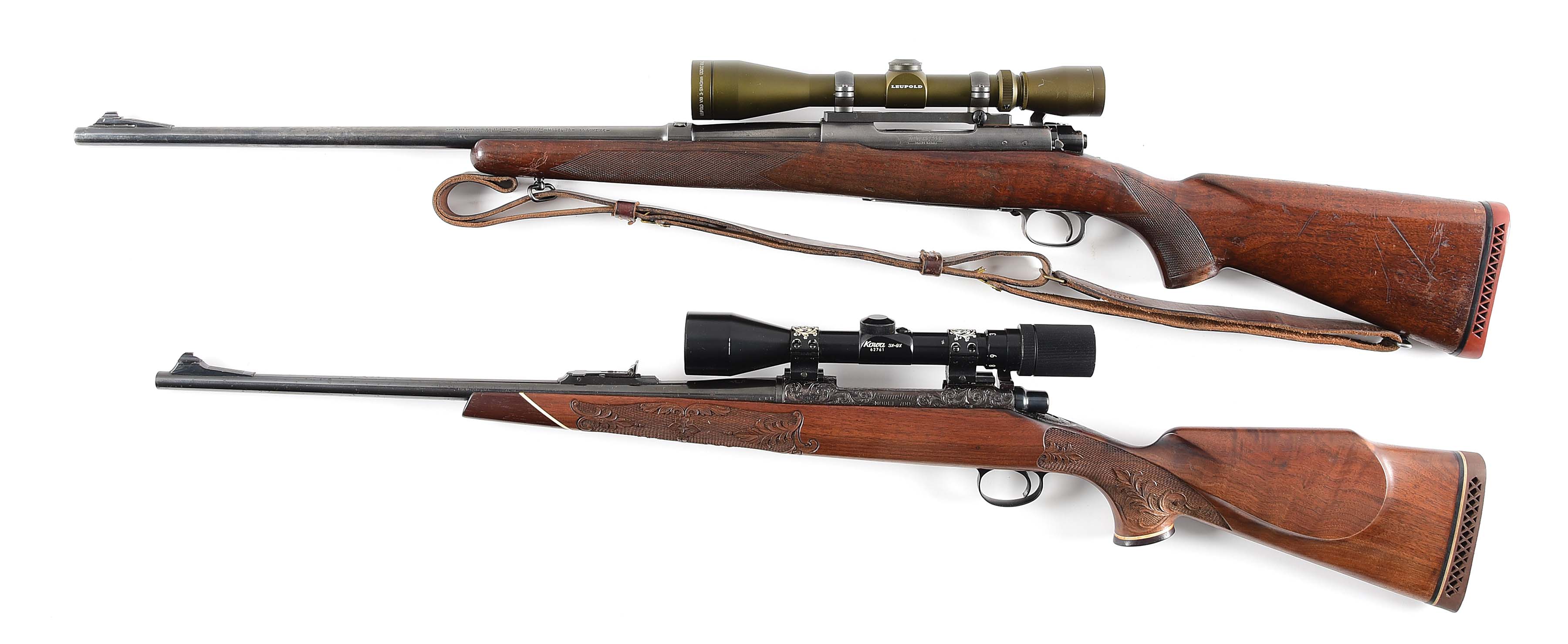 (C) LOT OF 2 PRE64 WINCHESTER MODEL 70 AND REMINGTON MODEL 700 BOLT ACTION RIF... auctions