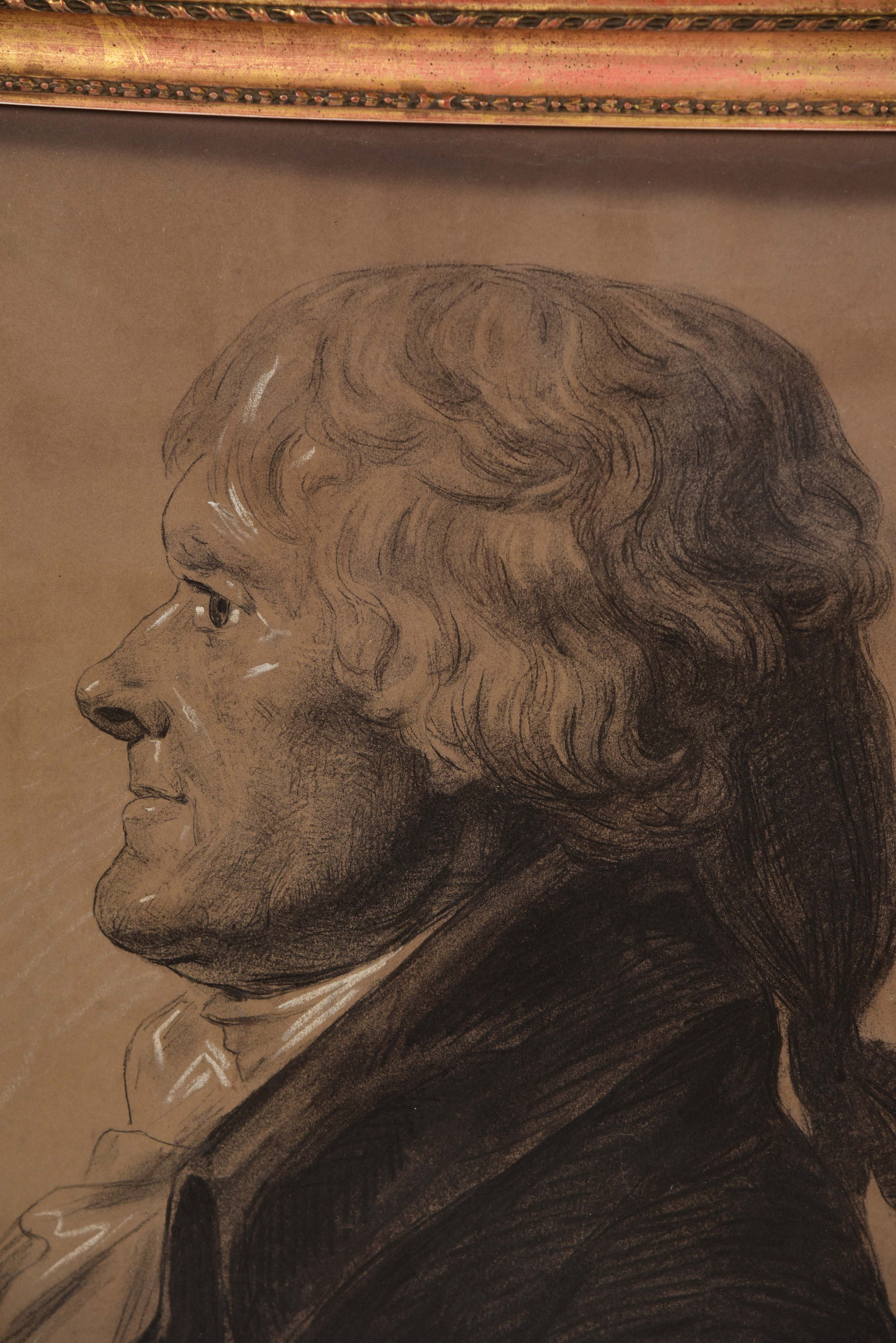 Lot Detail "PRESIDENT THOMAS JEFFERSON, 1804" SILHOUETTE PORTRAIT BY