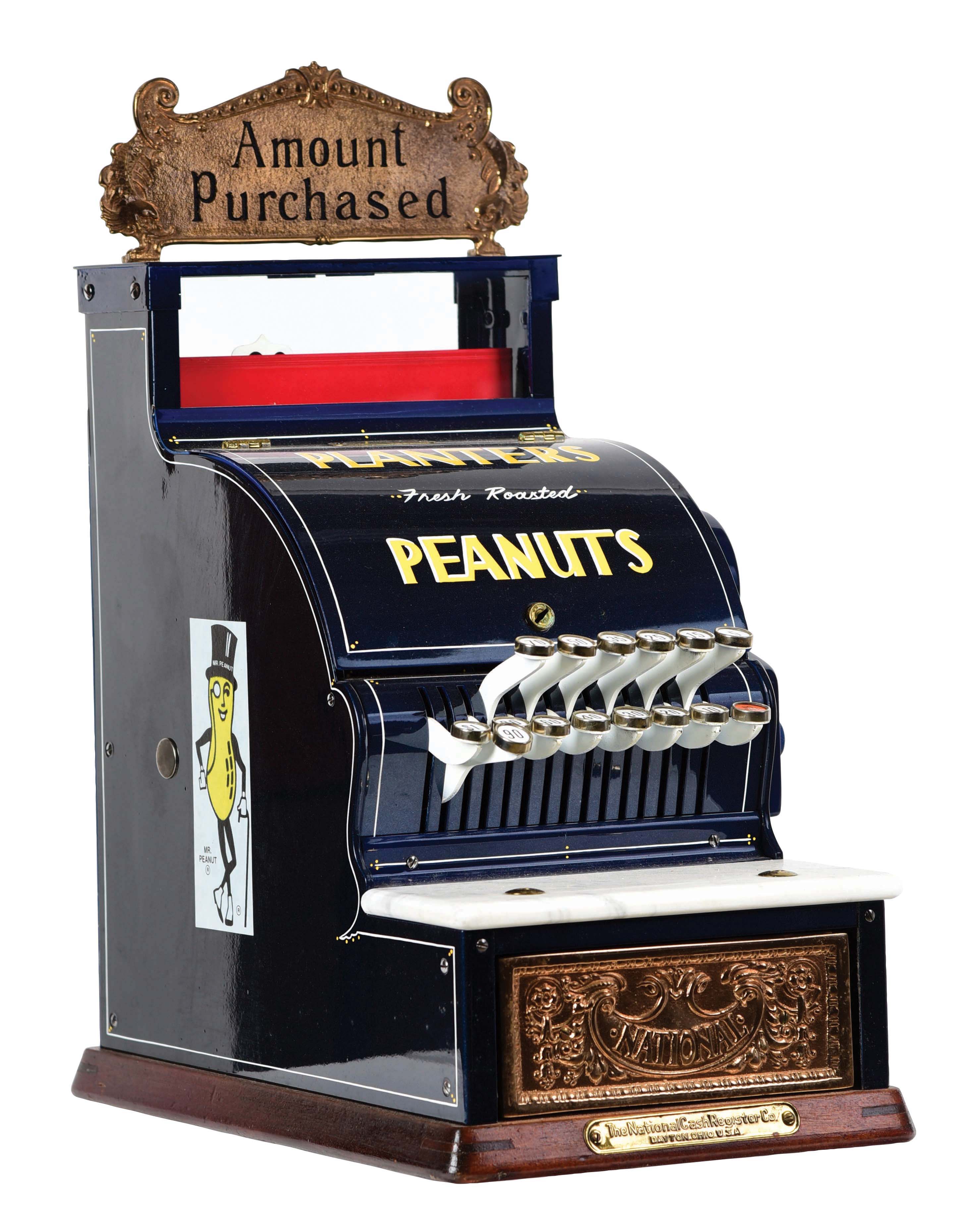 Lot Detail NATIONAL MODEL 717 PLANTERS PEANUTS CASH REGISTER.