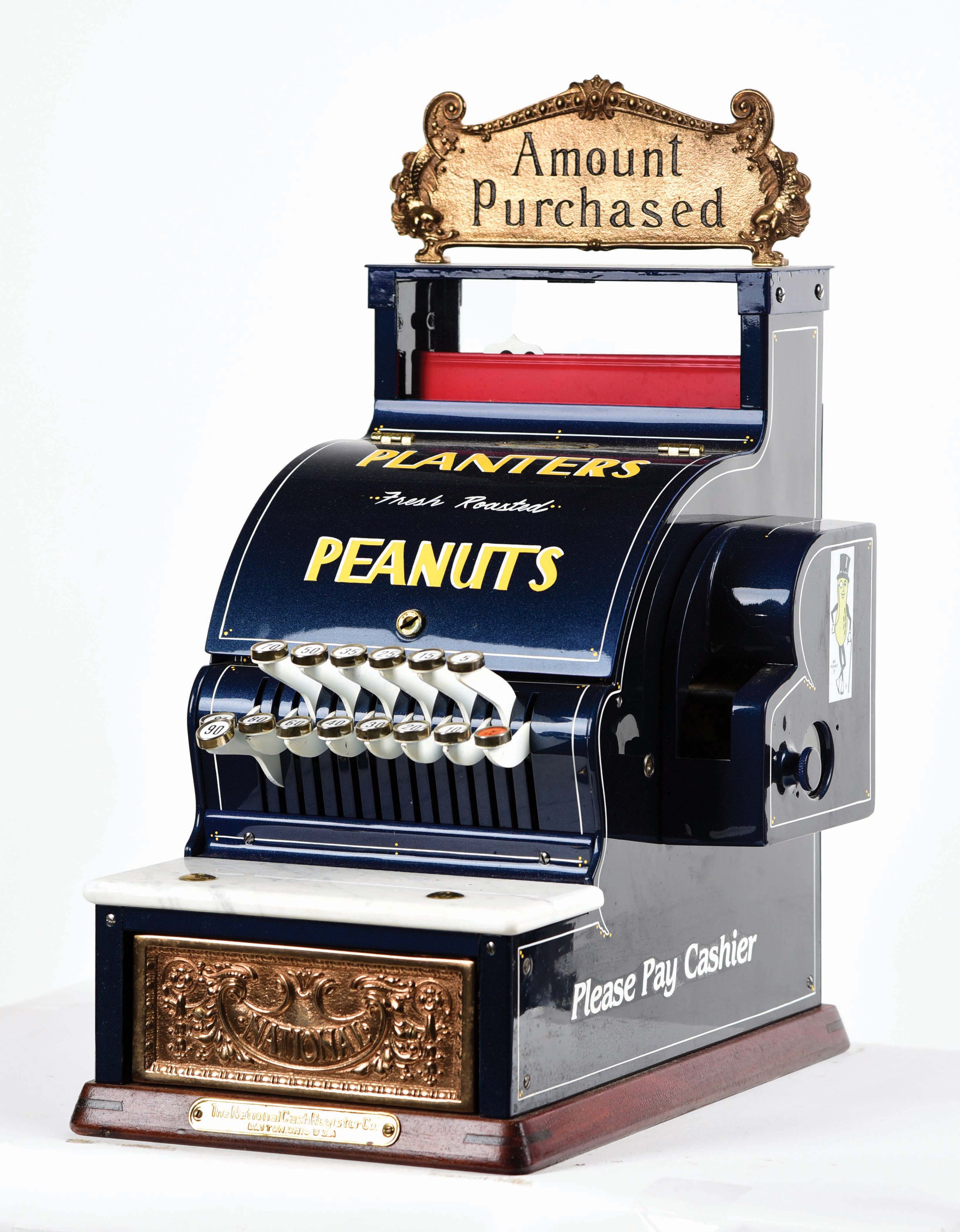 Lot Detail NATIONAL MODEL 717 PLANTERS PEANUTS CASH REGISTER.