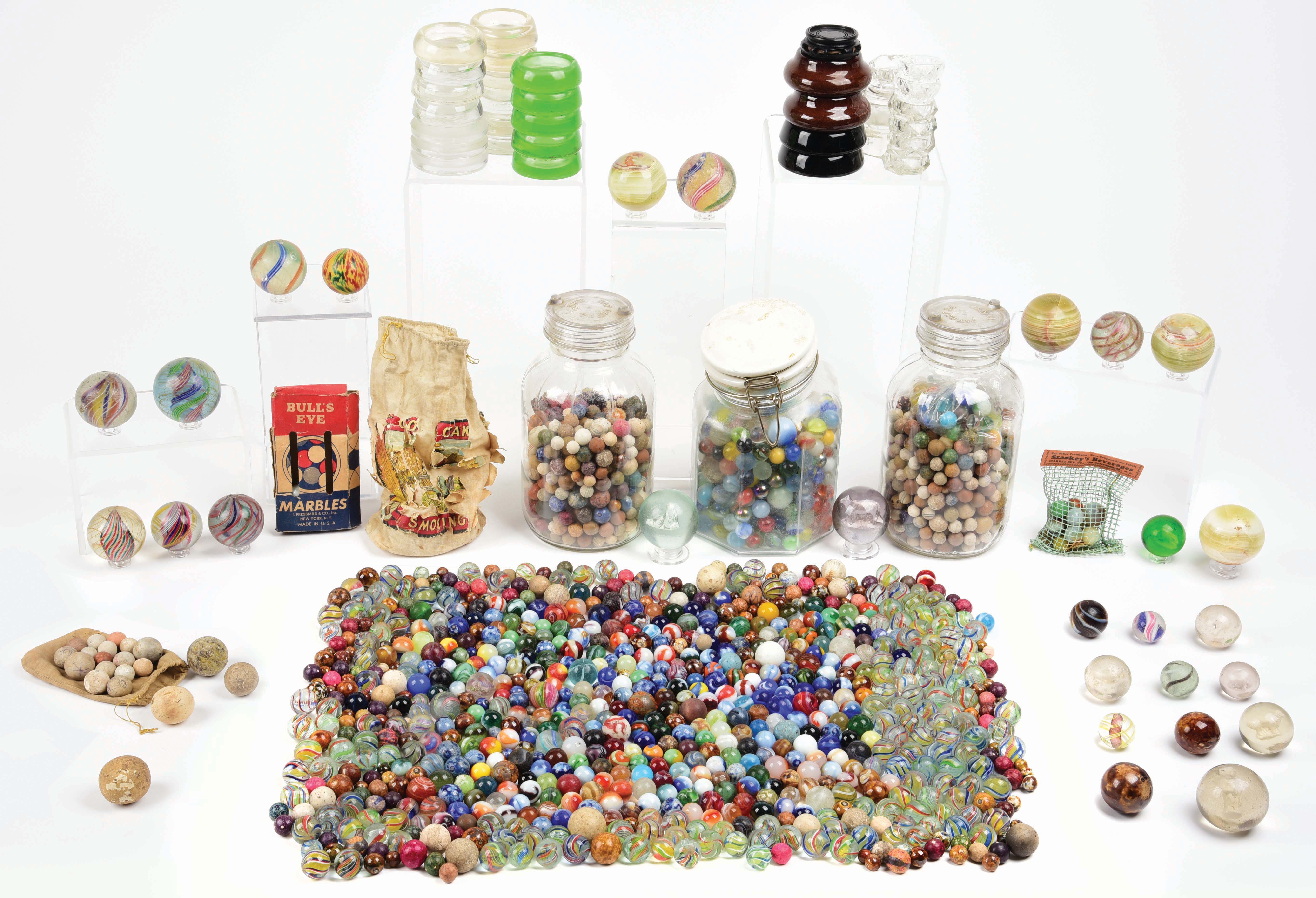 Lot Detail LARGE LOT OF MARBLES.