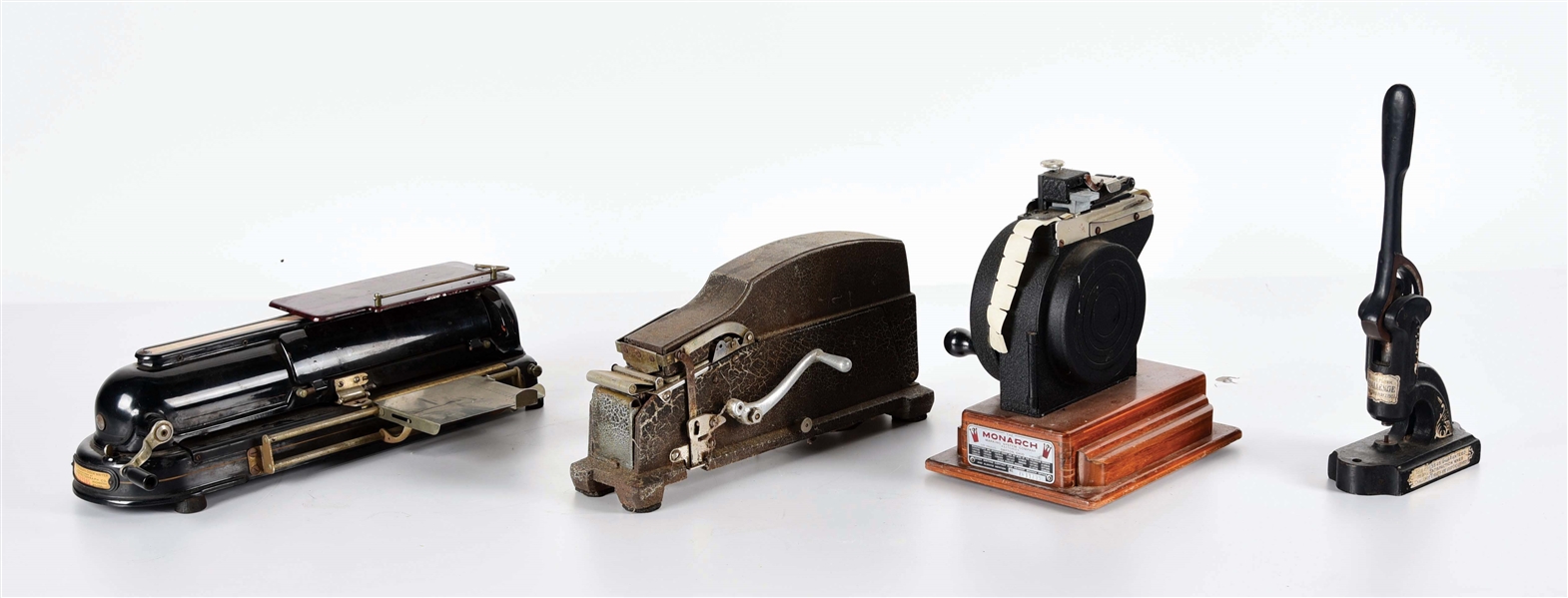 Lot Detail LOT OF 4 EARLY OFFICE MACHINES.