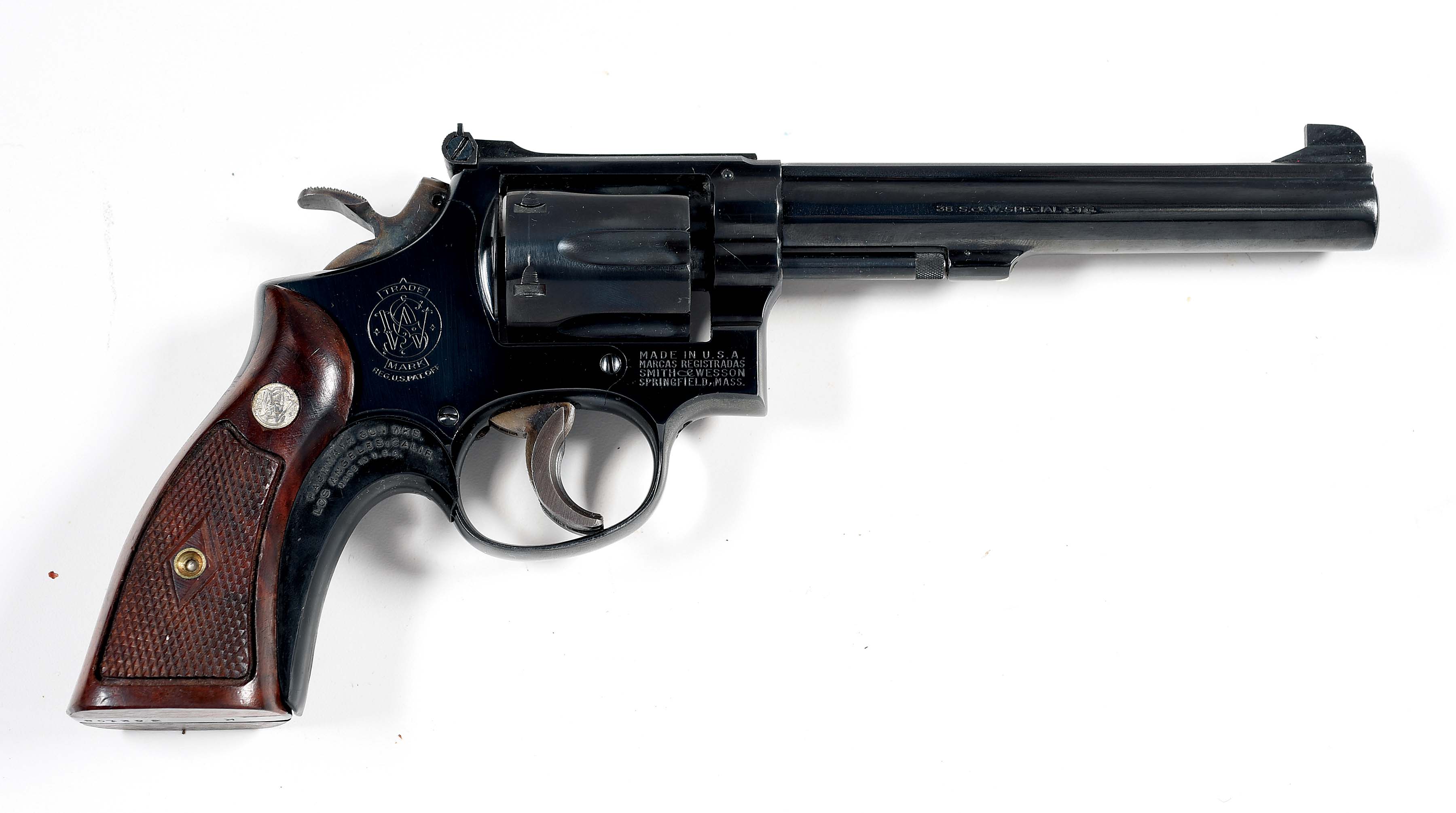 Lot Detail (C) SMITH & WESSON K38 TARGET MASTERPIECE DOUBLE ACTION Lot Detail (C) SMITH & WESSON K38 TARGET MASTERPIECE DOUBLE ACTION