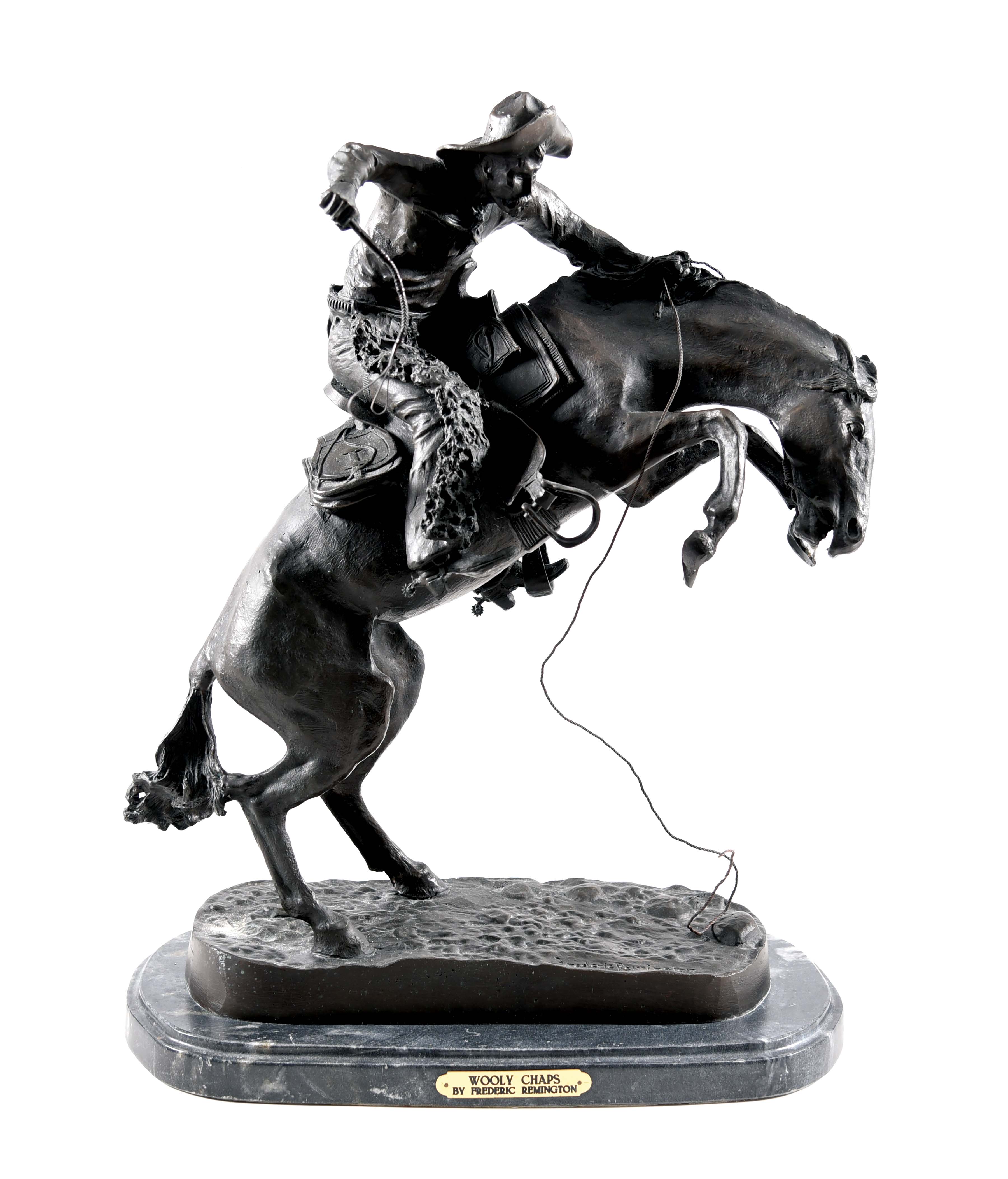 Lot Detail FREDERIC REMINGTON BRONZE.