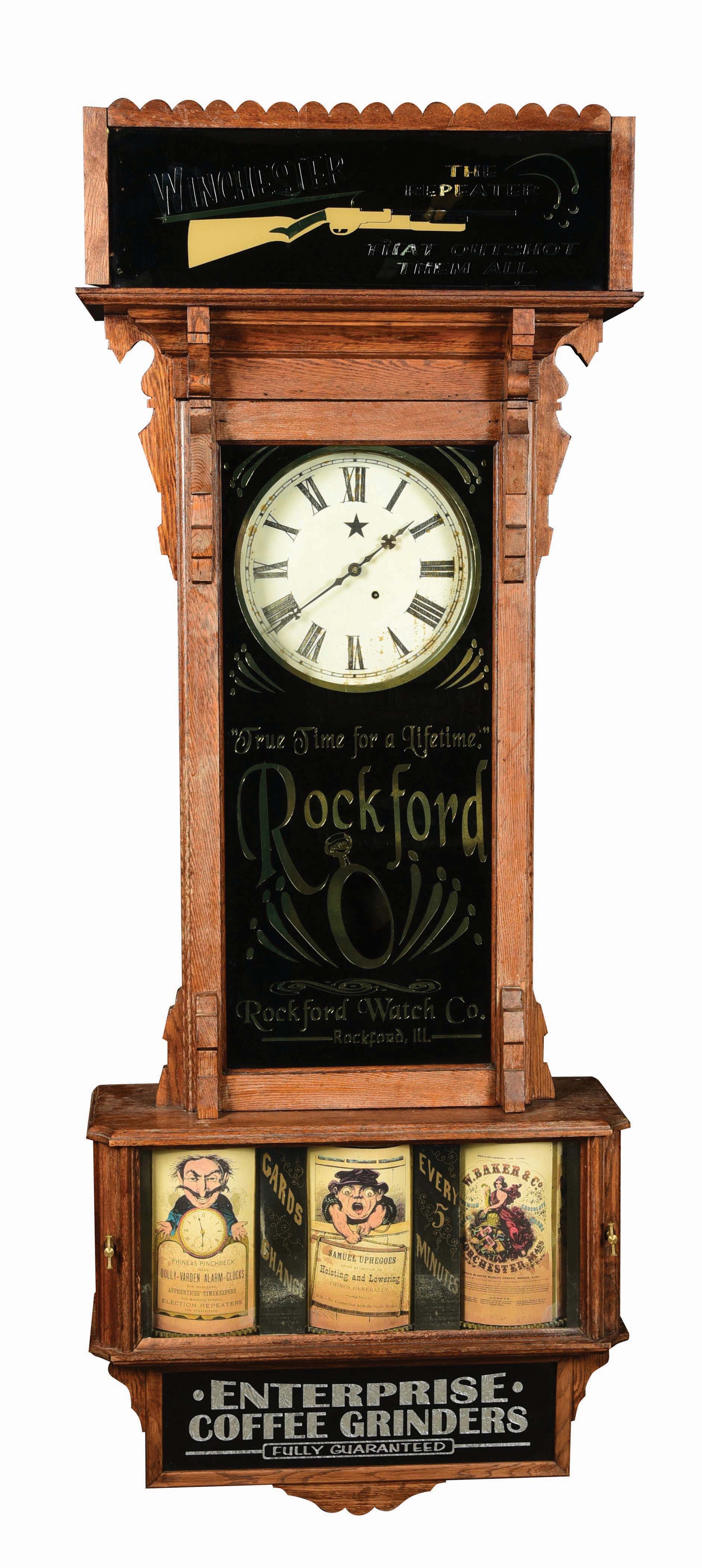 Lot Detail MONUMENTAL SYDNEY ADVERTISING CLOCK.