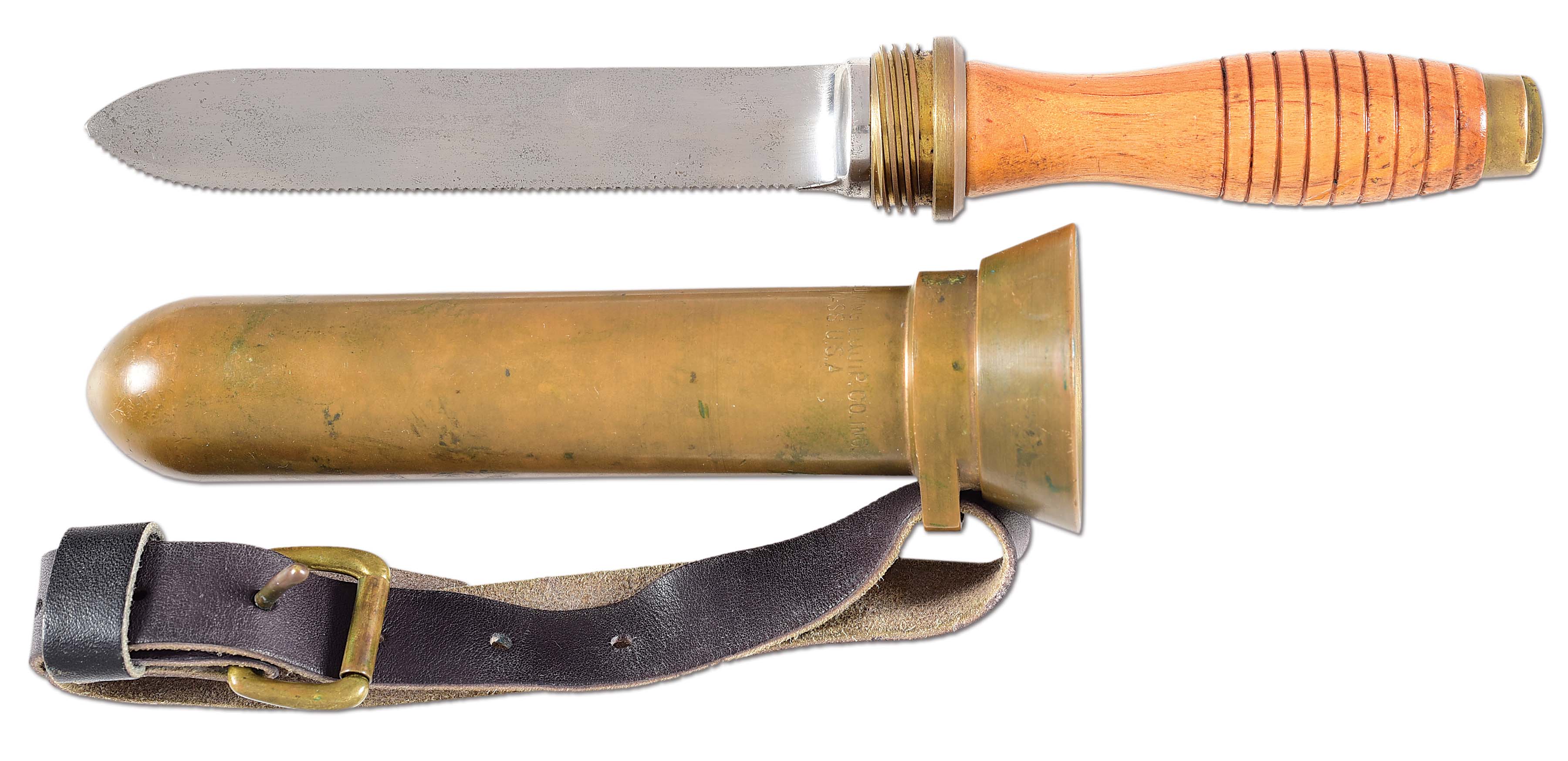 Lot Detail DEEP SEA DIVERS KNIFE BY MORSE DIVING EQUIPMENT CO