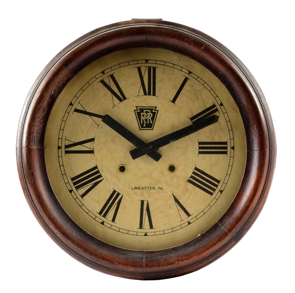 Lot Detail PENNSYLVANIA RAILROAD STATION CLOCK.