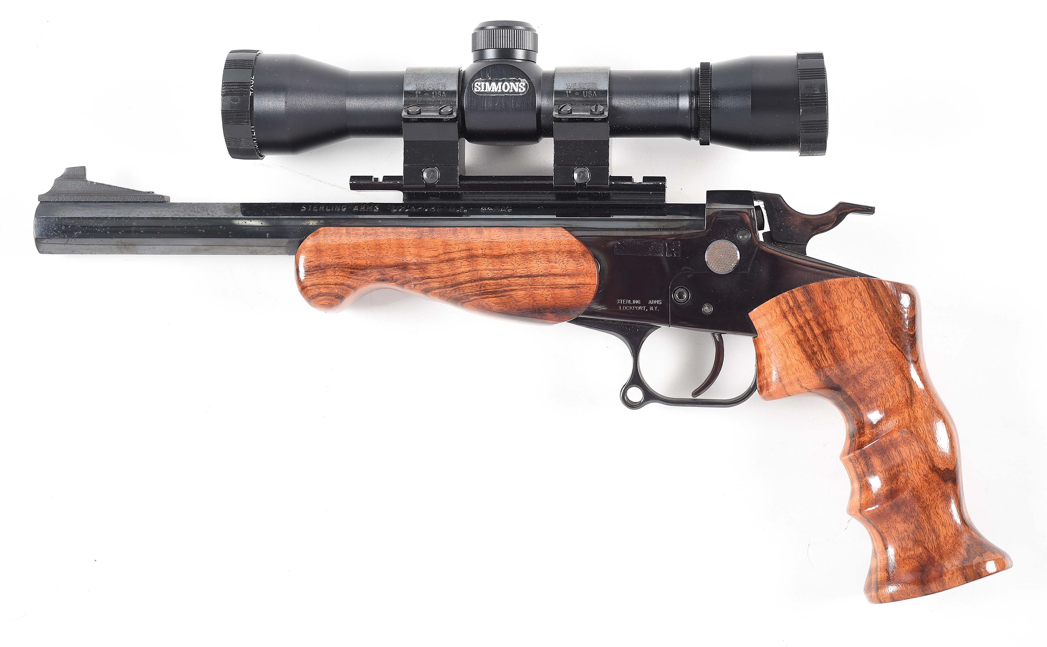 Lot Detail (M) STERLING ARMS MODEL XCALIBER SINGLE SHOT PISTOL.