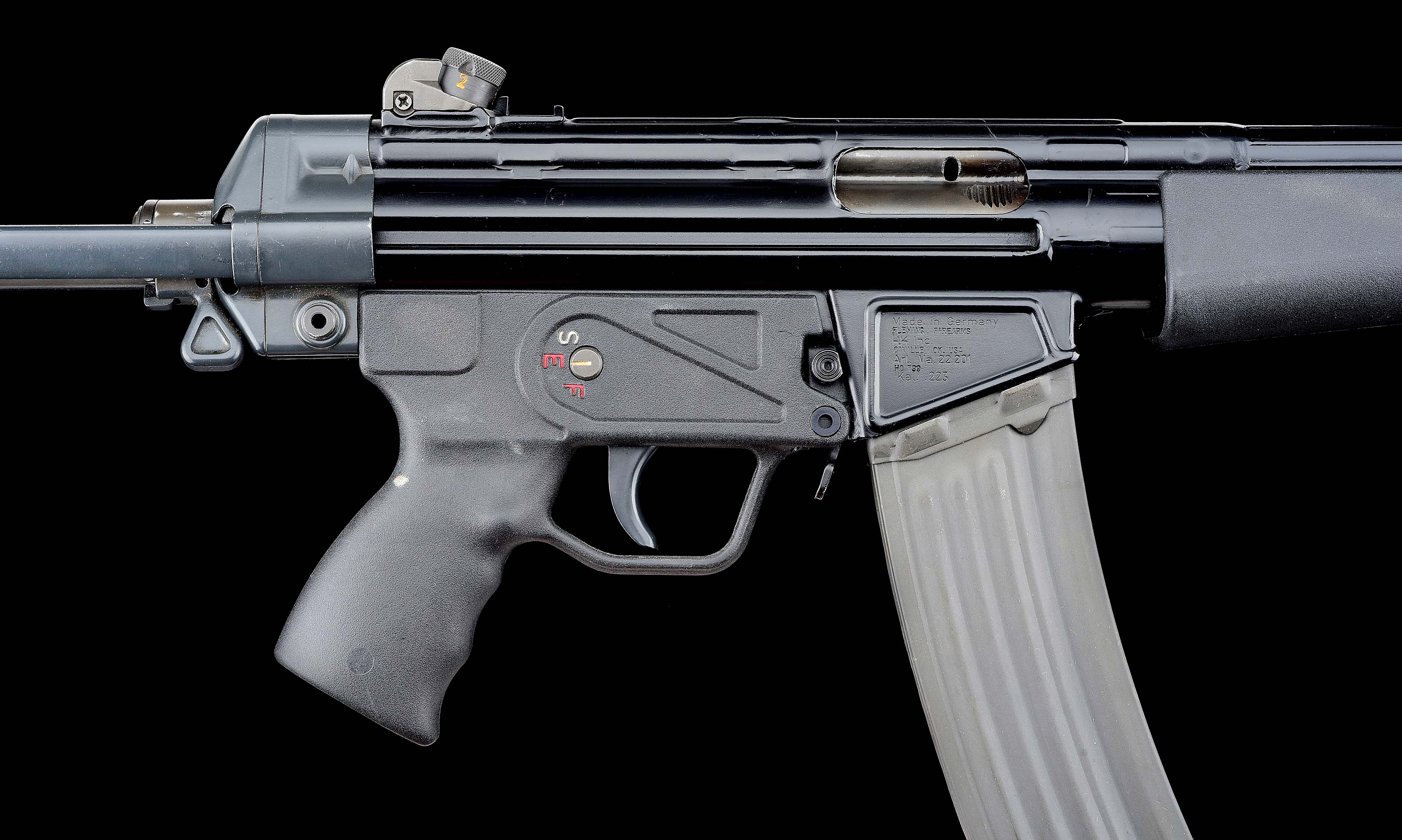 (N) FLEMING FIREARMS AUTO SEAR IN HECKLER & KOCH MODEL 53 MACHINE GUN (FULLY TRA... auctions