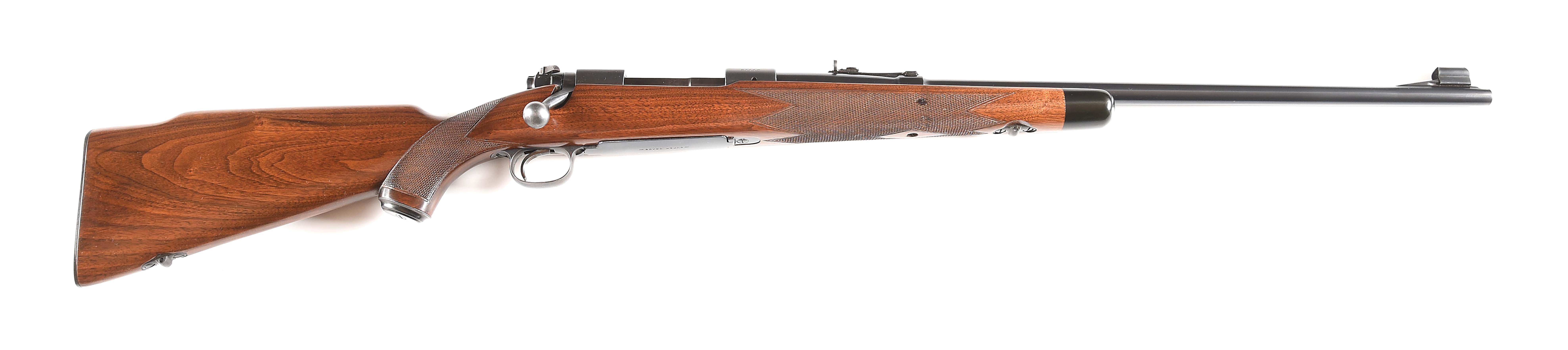 (C) WINCHESTER MODEL 70 .35 REMINGTON BOLT ACTION RIFLE. Auktionen