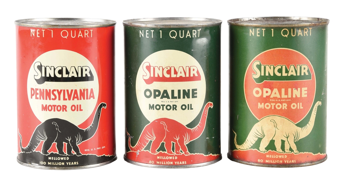 Lot Consists Of Sinclair Pennsylvania Motor Oil One... Barnebys