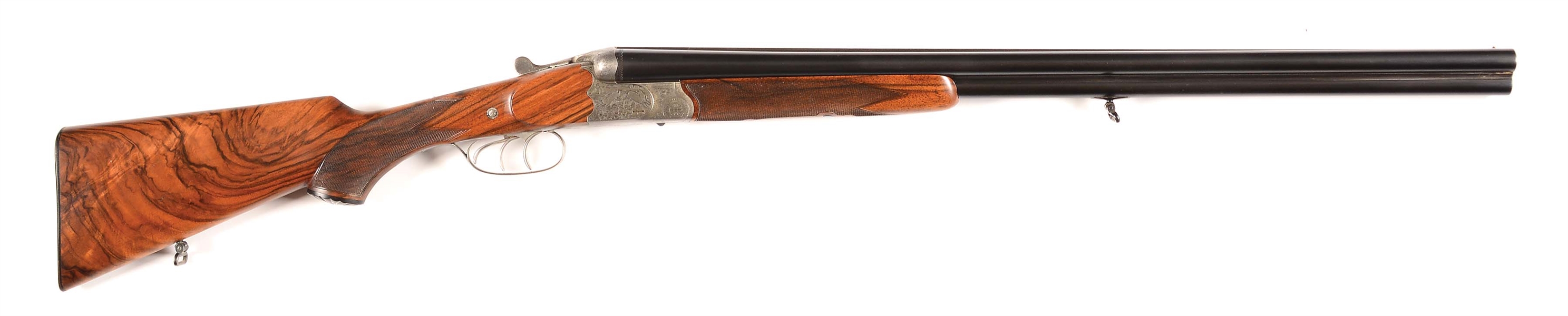Prewar German 3barreled hammerless shotgun made in Suhl Barnebys
