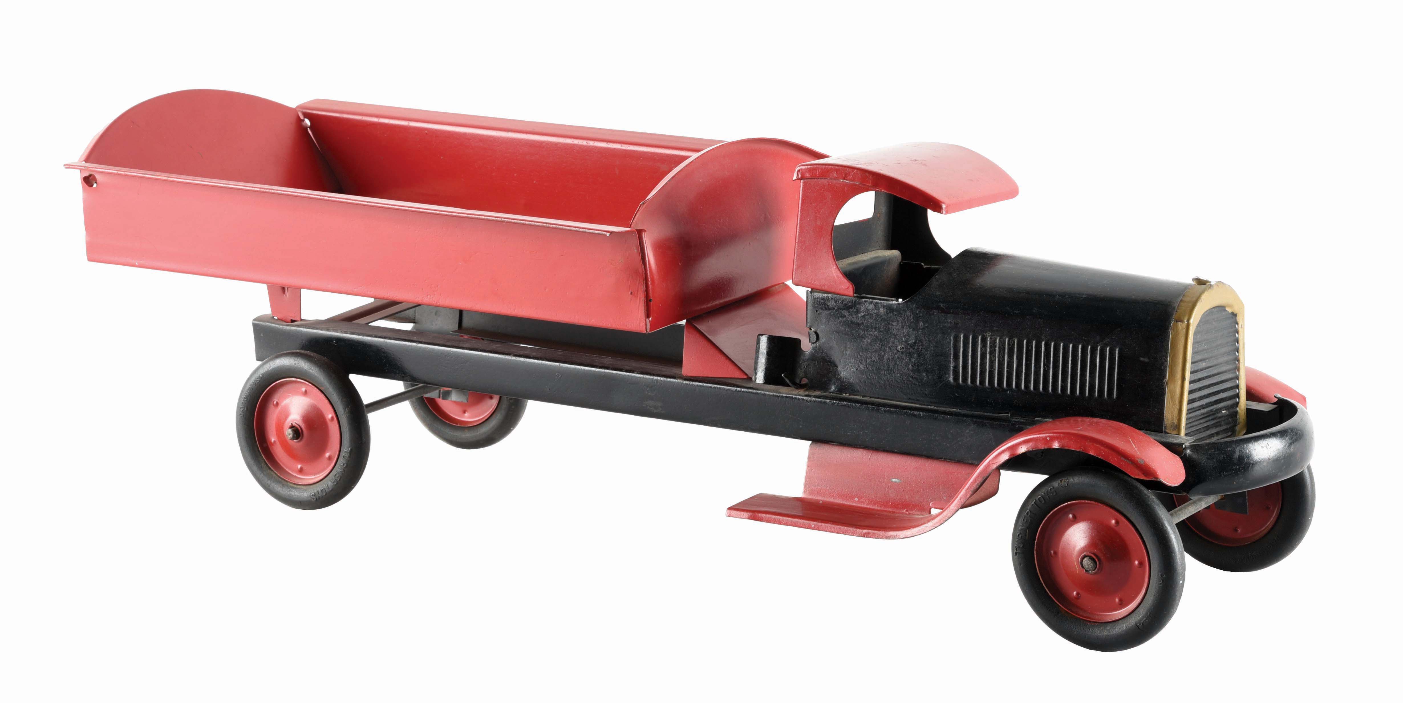 Lot Detail PRESSED STEEL TURNER DUMP TRUCK.