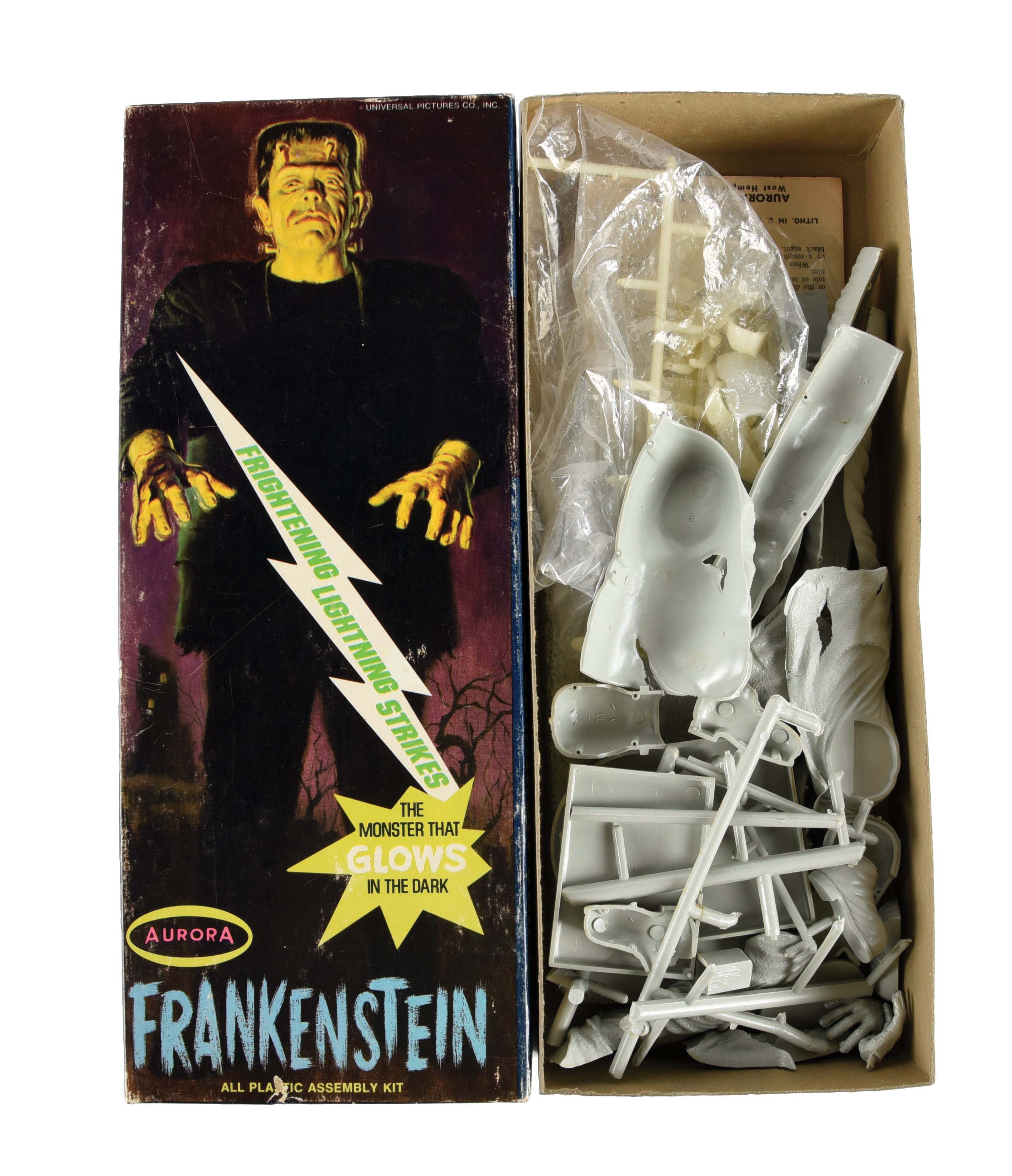 Lot Detail - AURORA FRANKENSTEIN MODEL KIT.