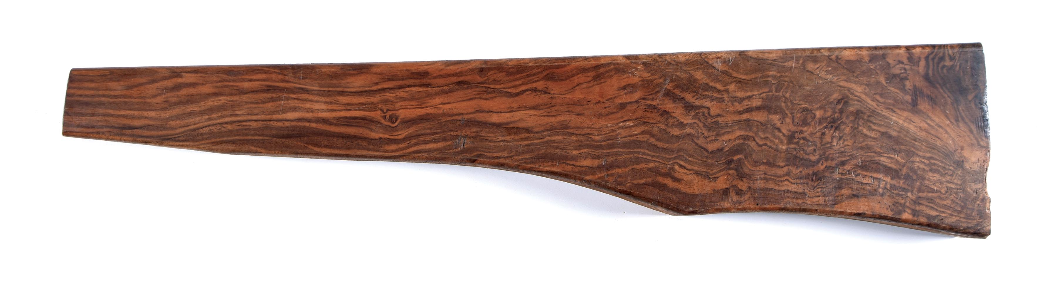 Lot Detail TURKISH WALNUT RIFLE STOCK BLANK.