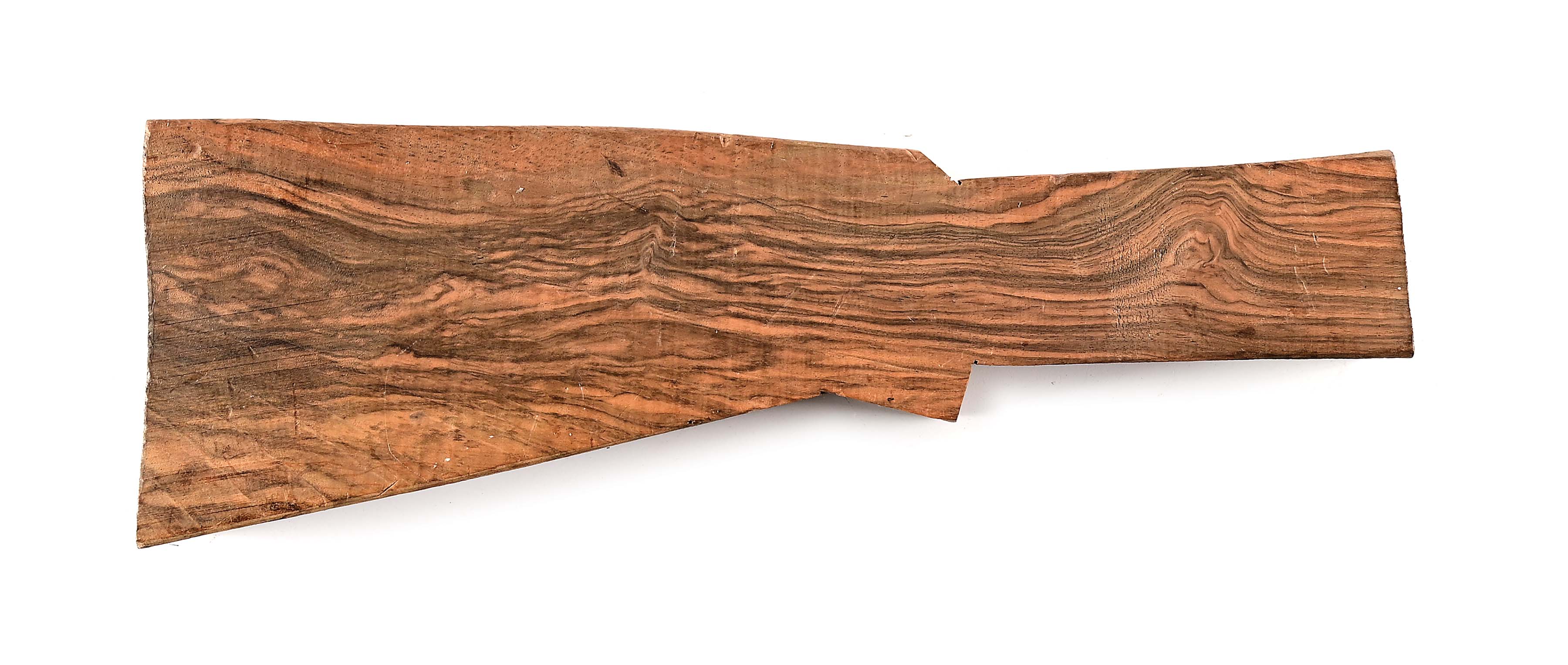 Lot Detail ENLGISH WALNUT SHOTGUN STOCK BLANK.