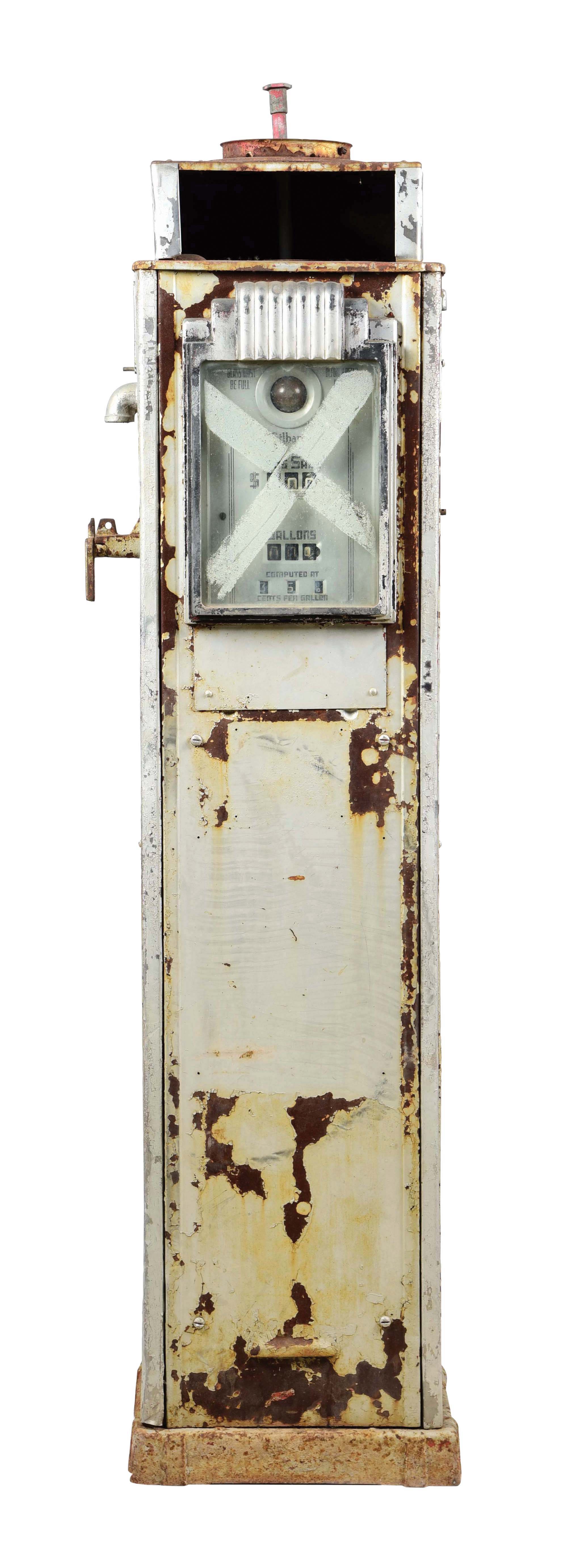 Lot Detail GILBARCO MODEL 86 ORIGINAL GAS PUMP.