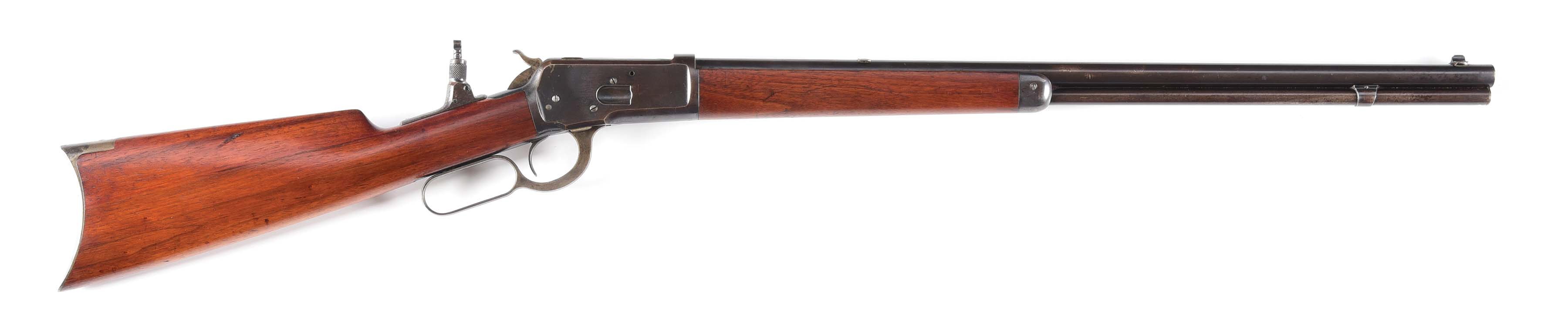 (A) 1ST YEAR PRODUCTION WINCHESTER MODEL 1892 LEVER ACTION RIFLE