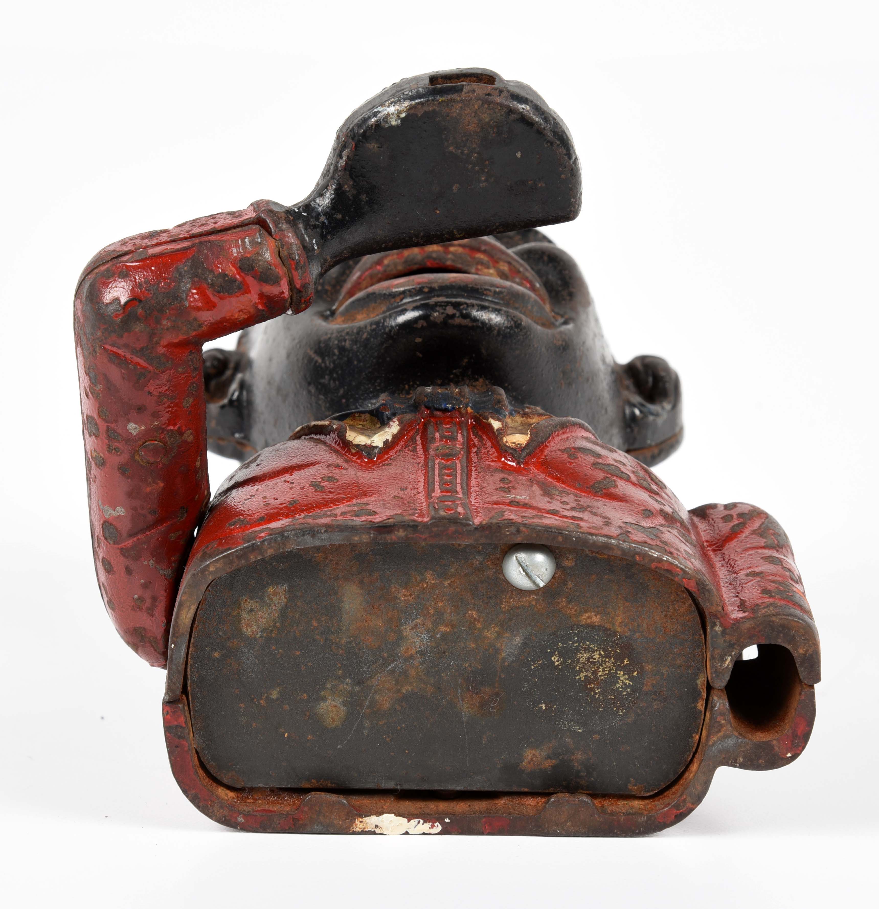 Lot Detail CAST IRON AMERICANMADE LITTLE JOE BANK.