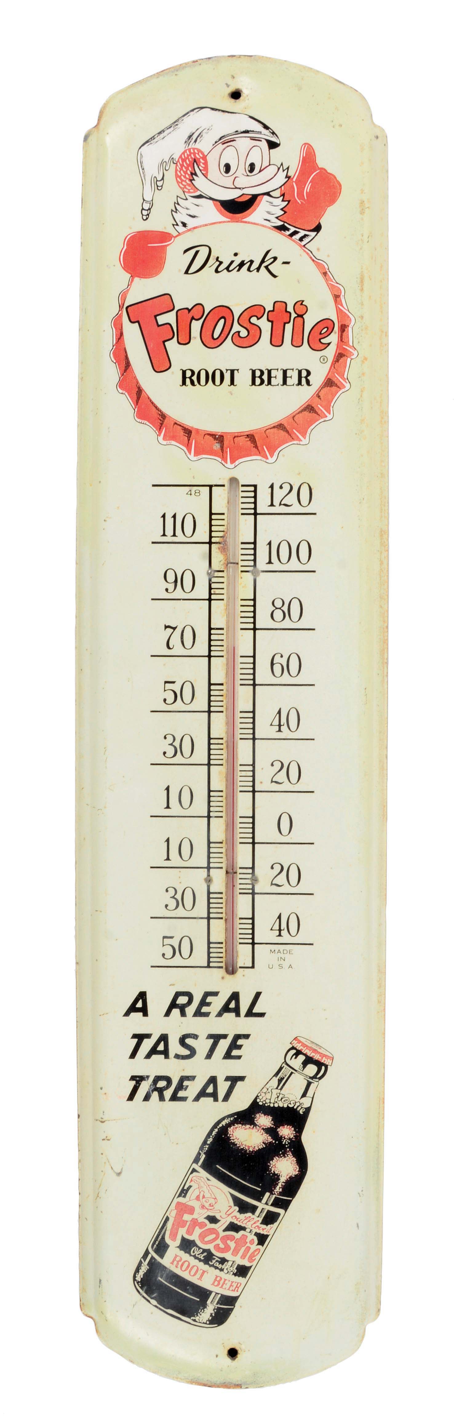 Lot Detail FROSTIE ROOT BEER THERMOMETER.